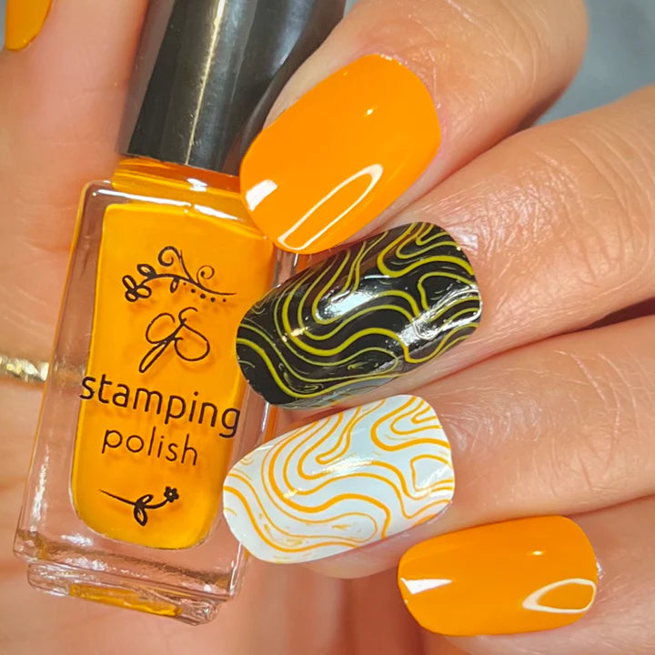 Clear Jelly Stamper Polish - CJS 014 Peachy Keen Jelly Bean - Creata Beauty - Professional Beauty Products
