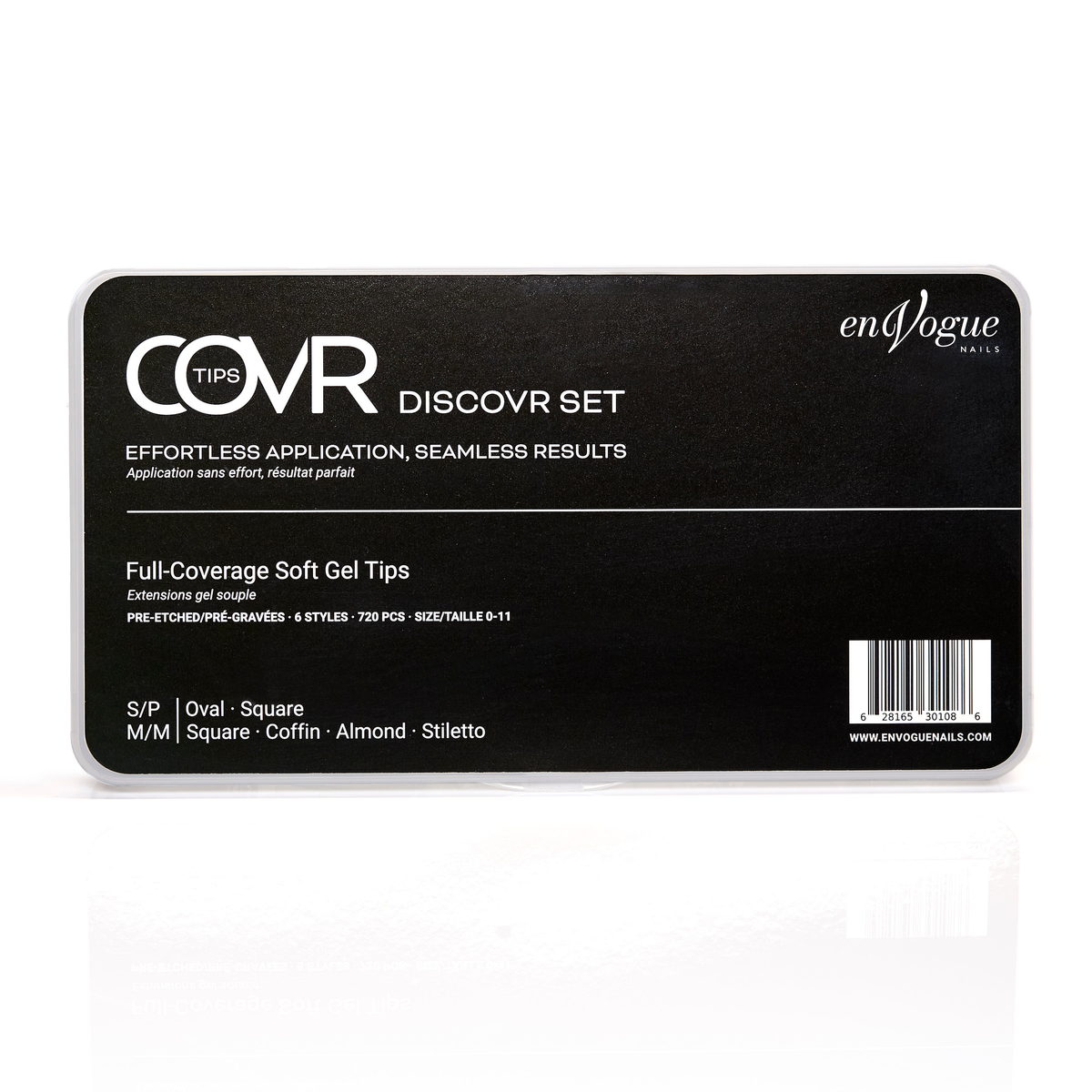 En Vogue COVR - Tips - Full-Coverage Soft Gel Tips 720pc