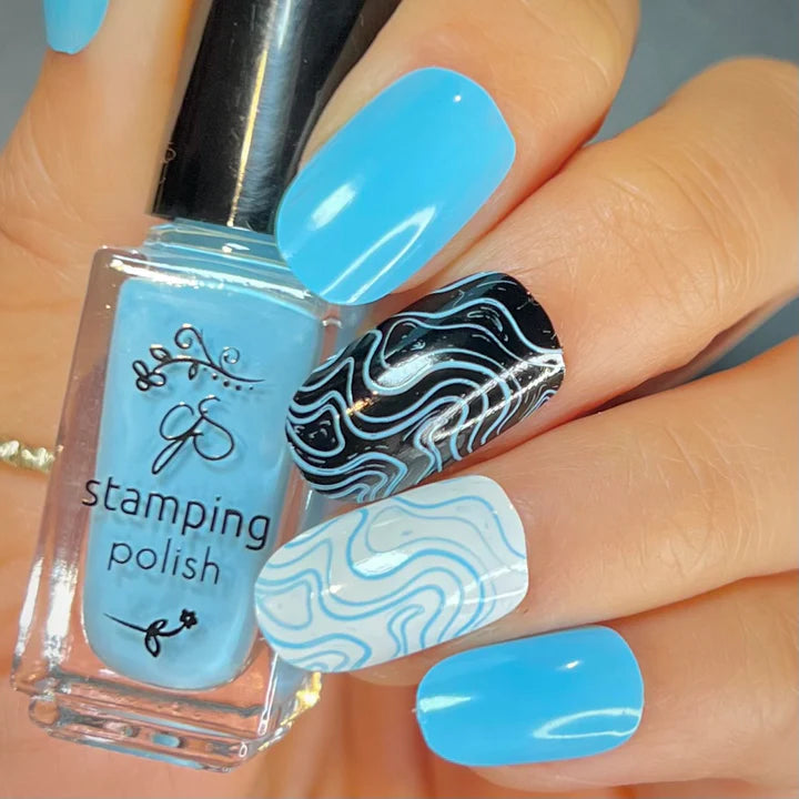 Clear Jelly Stamper Polish - CJS 007 CJs PJs - Creata Beauty - Professional Beauty Products