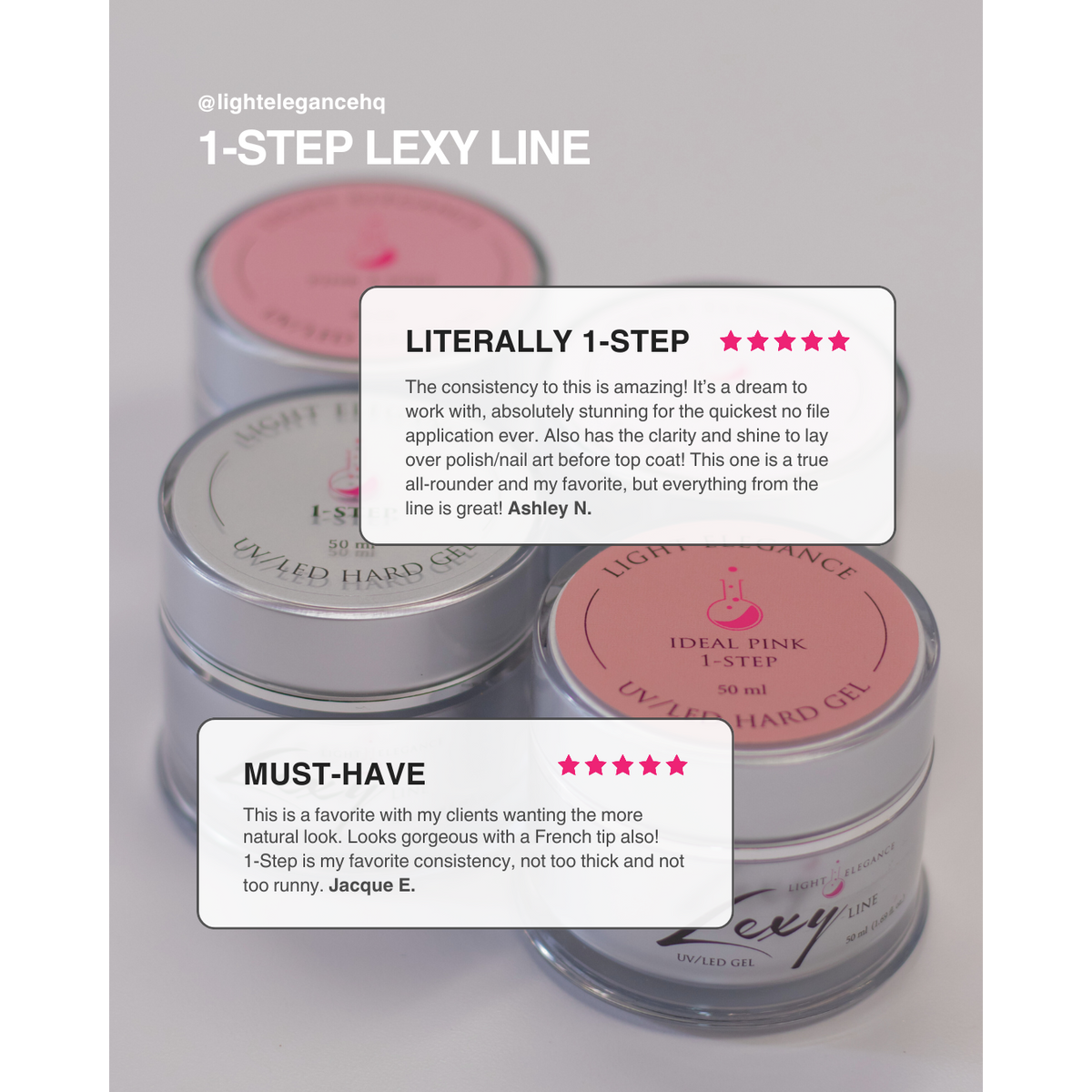 Light Elegance Refill Bundle - Lexy Line - 1-Step