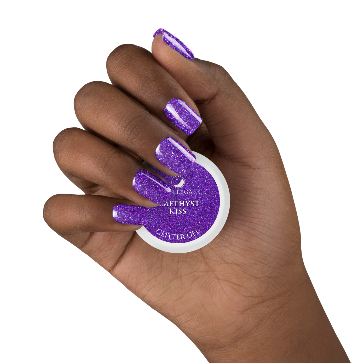Light Elegance Glitter Gel - Amethyst Kiss - Creata Beauty - Professional Beauty Products