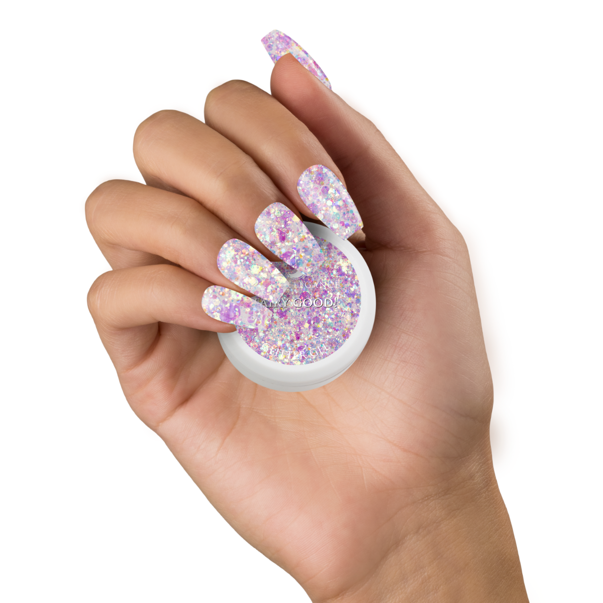 Light Elegance Glitter Gel - Fairy Good! :: New Packaging - Creata Beauty - Professional Beauty Products