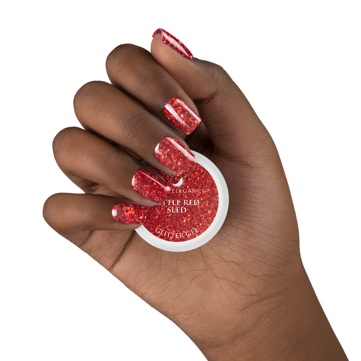 Light Elegance Glitter Gel - Little Red Sled