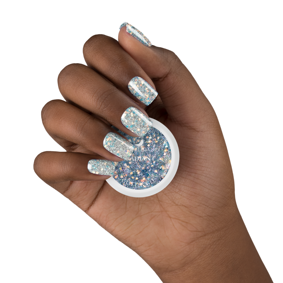Light Elegance Glitter Gel - #Radiant :: New Packaging - Creata Beauty - Professional Beauty Products