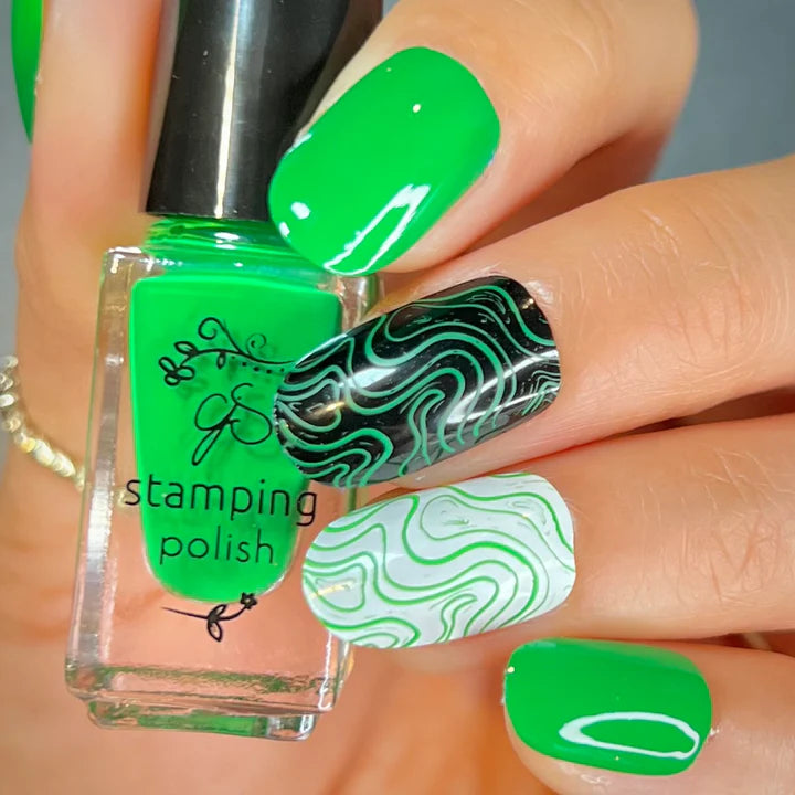 Clear Jelly Stamper Polish - CJS 011 Dolla Dolla Bill - Creata Beauty - Professional Beauty Products