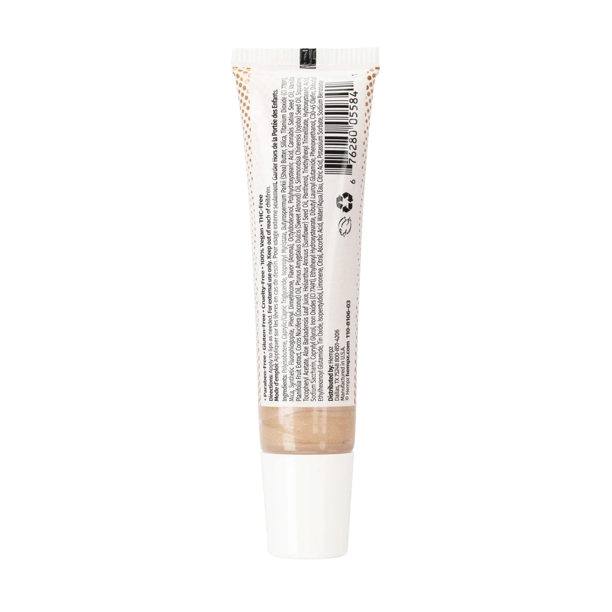 Hempz - Glow Getter Herbal Lip Gloss with Shimmer