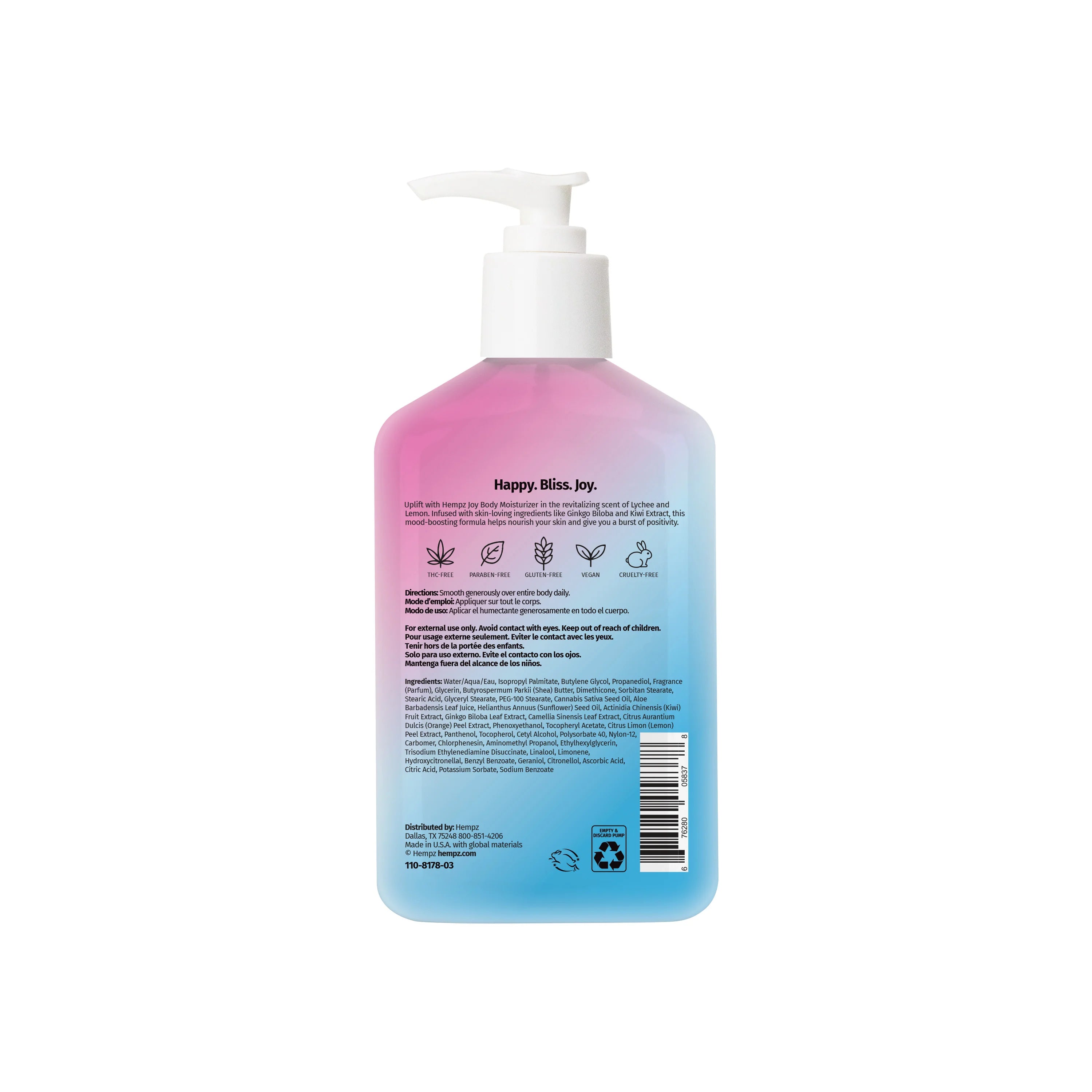 Hempz - JOY Body Moisturizer