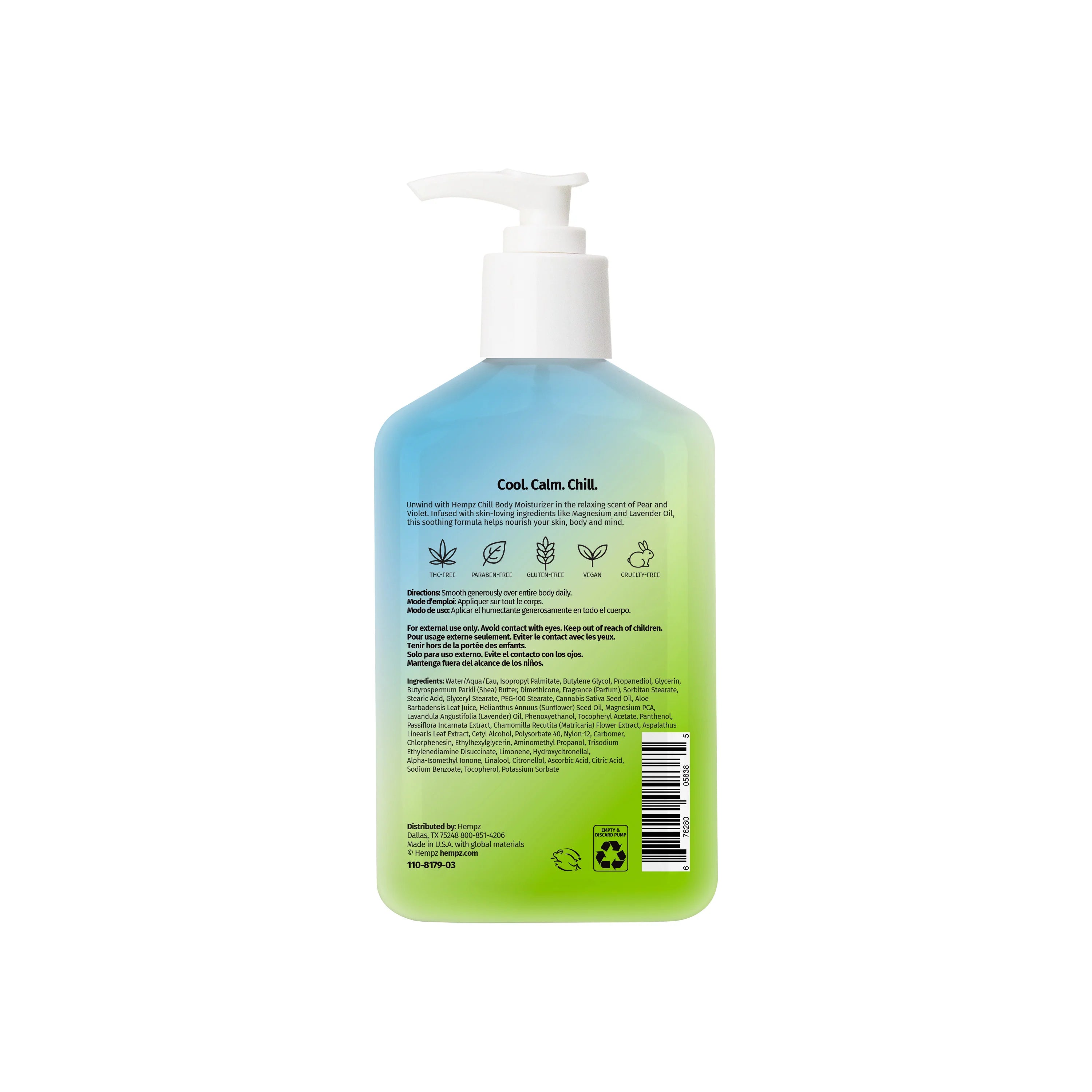 Hempz - CHILL Body Moisturizer