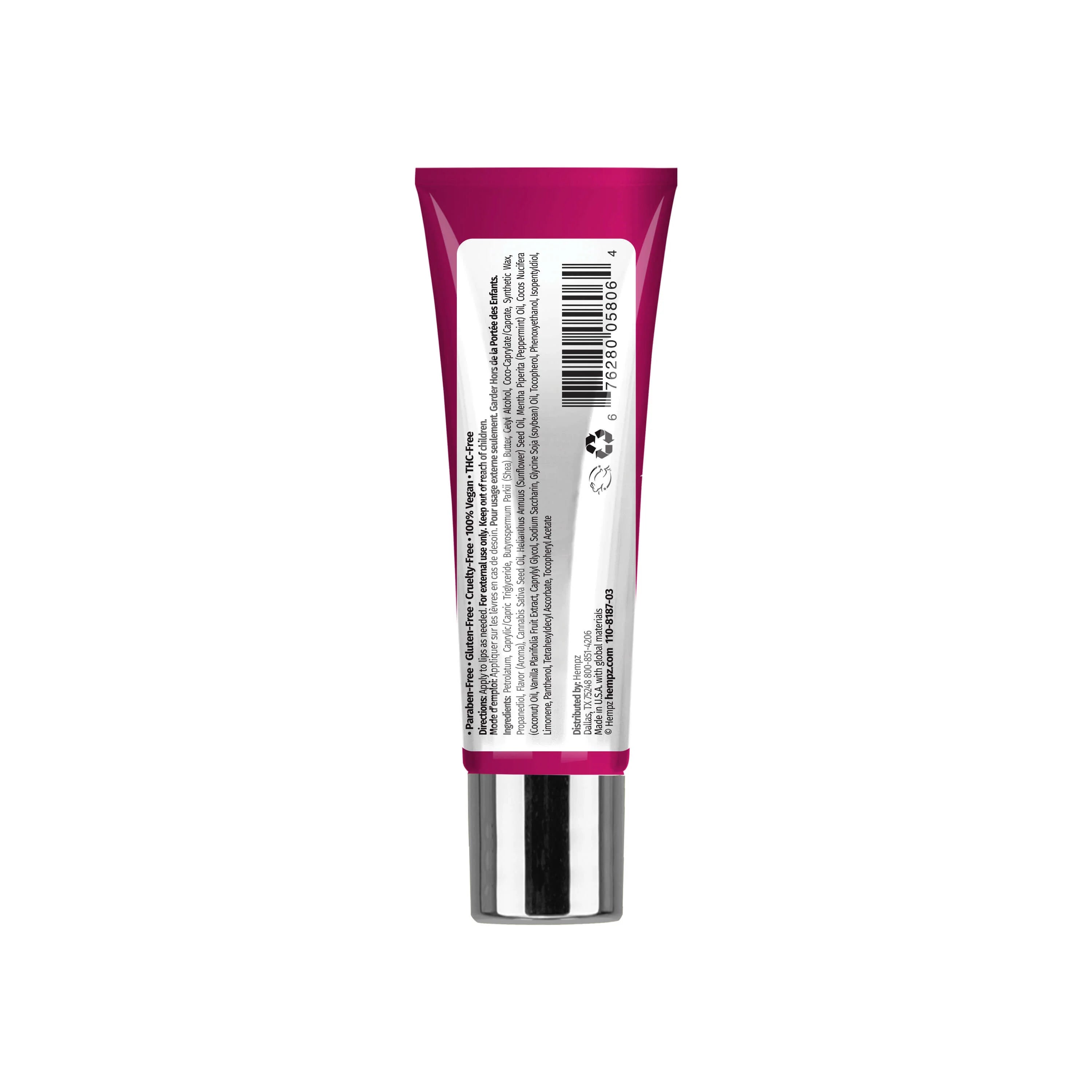 Hempz - Pink Peppermint Meringue Lip Balm