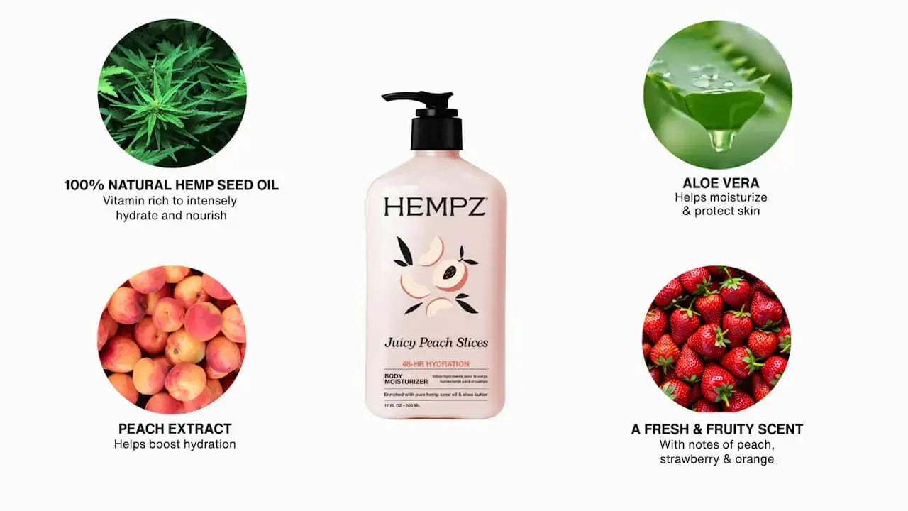 Hempz - Juicy Peach Slices Body Moisturizer