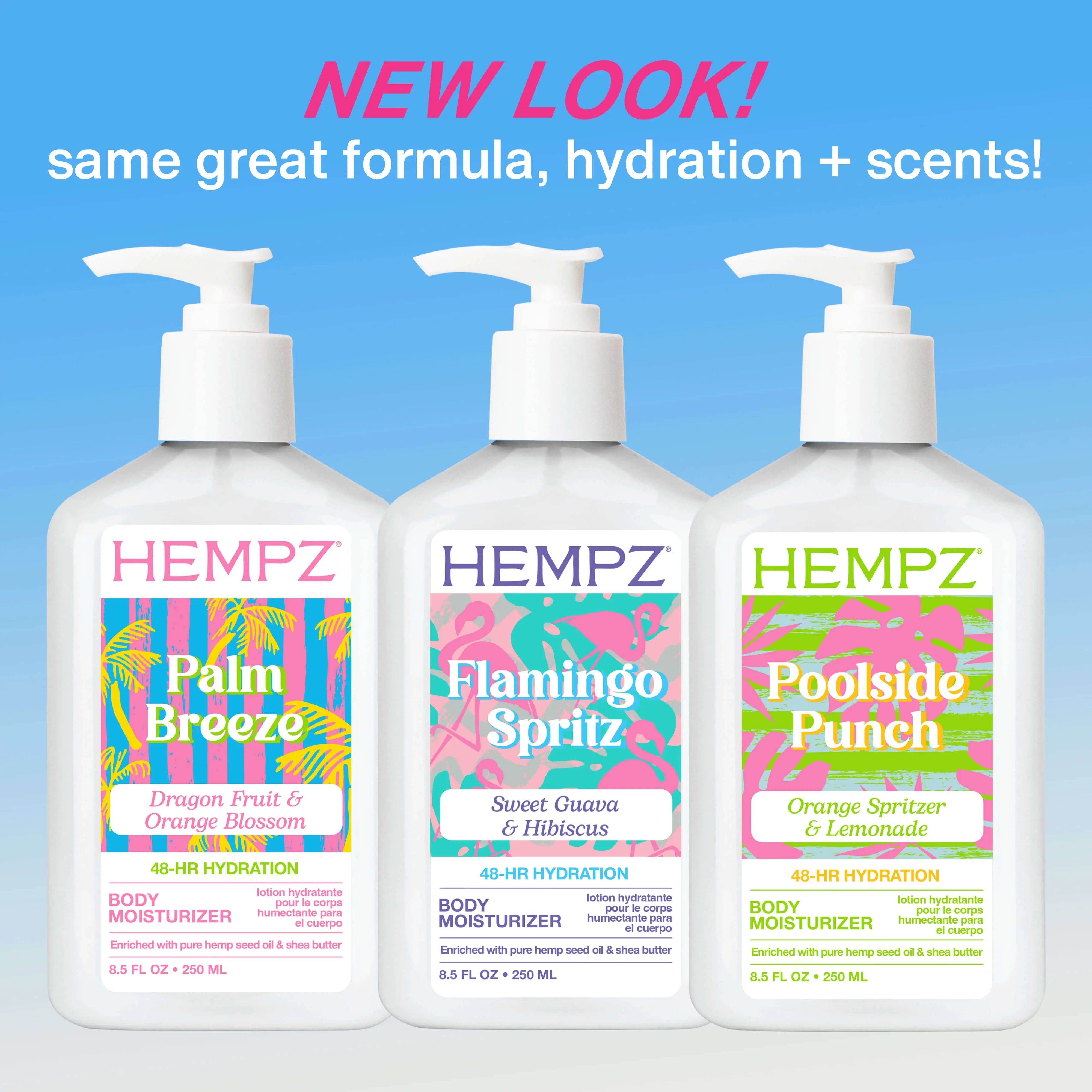 Hempz - Palm Breeze Body Moisturizer 8.5oz