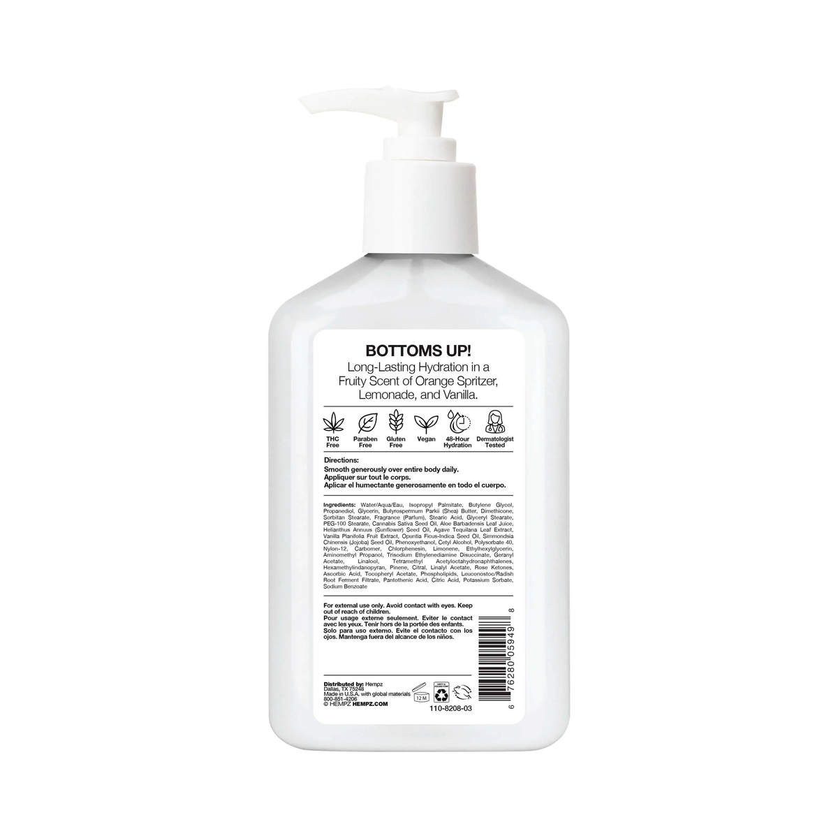 Hempz - Poolside Punch Body Moisturizer 8.5oz
