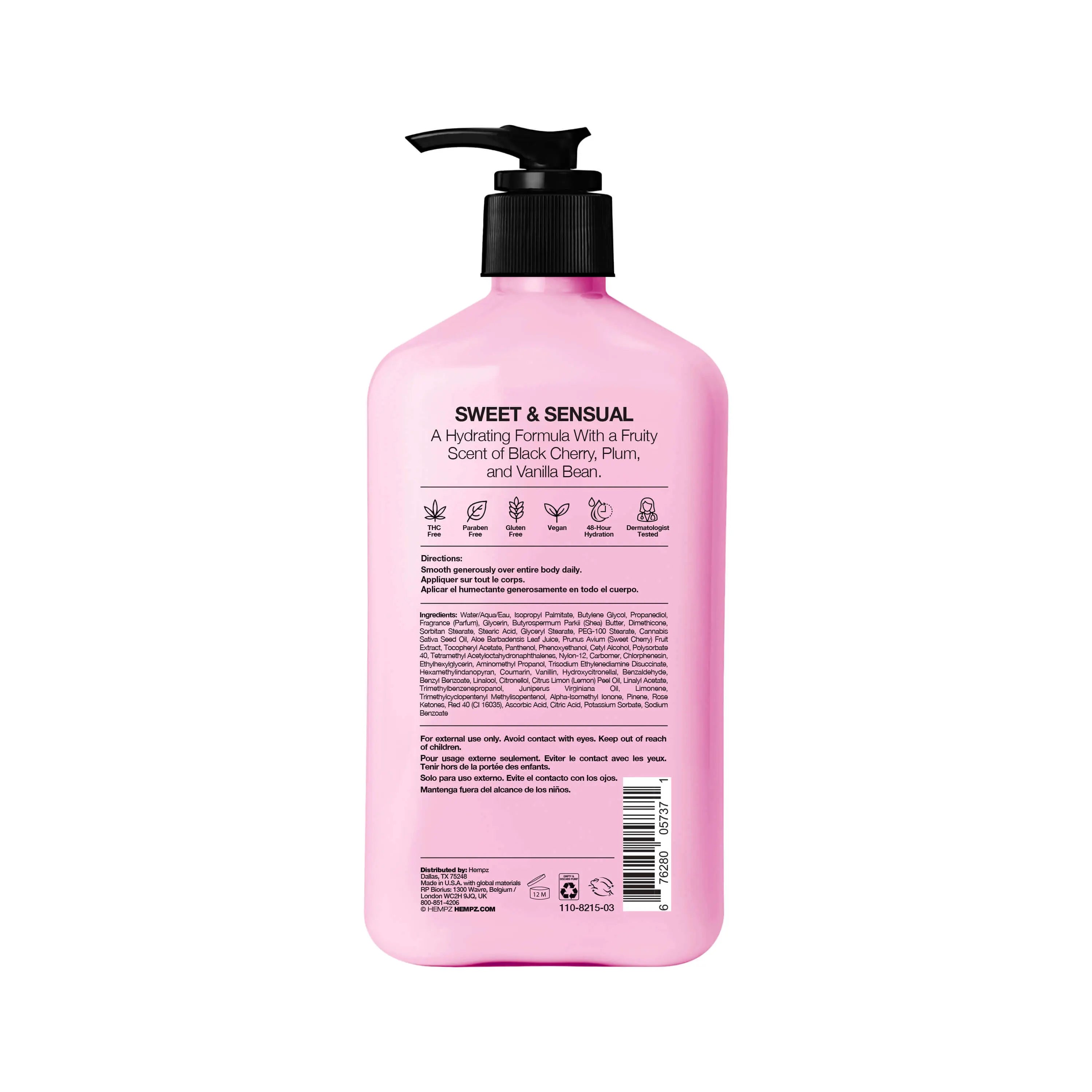 Hempz - Dark Red Cherries Body Moisturizer