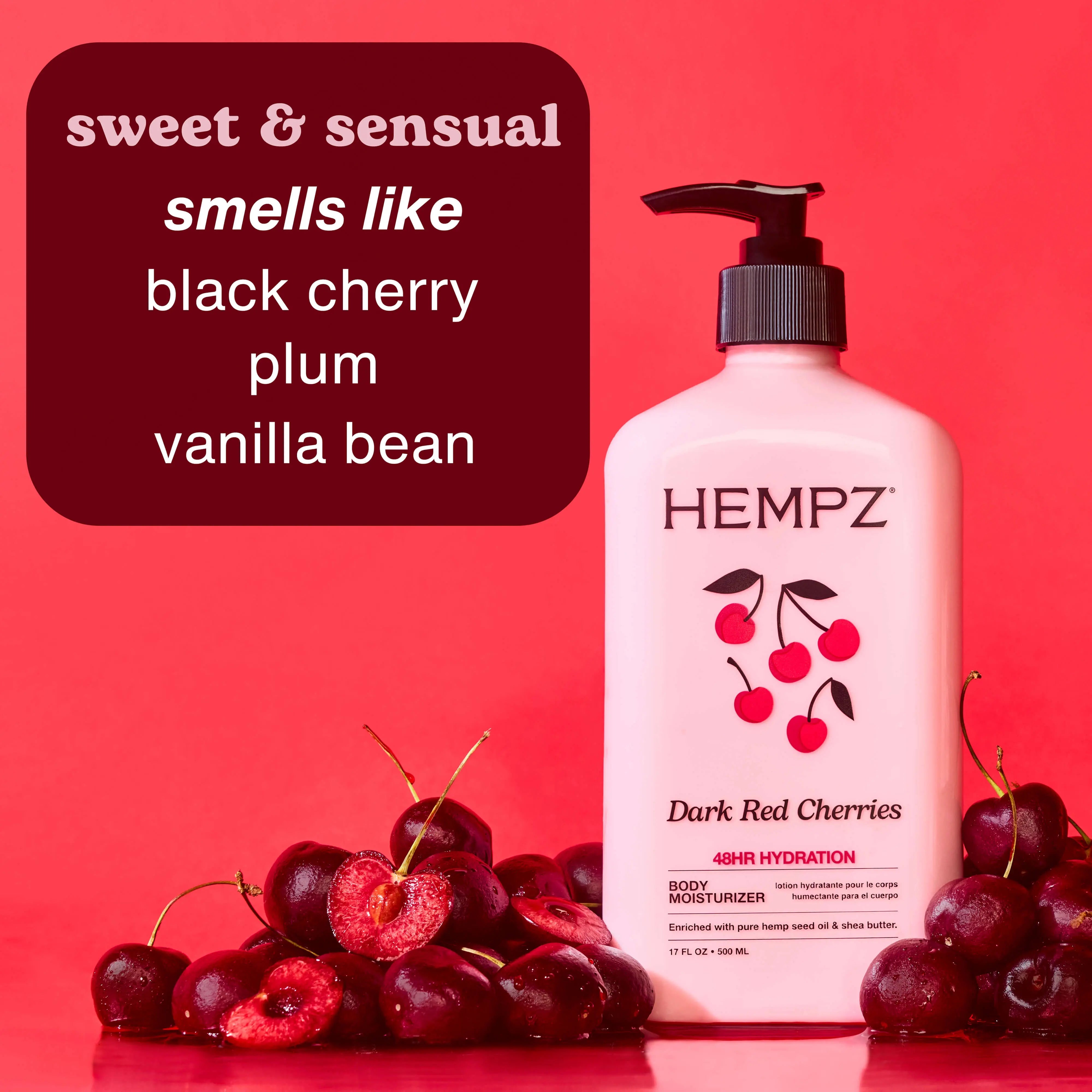Hempz - Dark Red Cherries Body Moisturizer