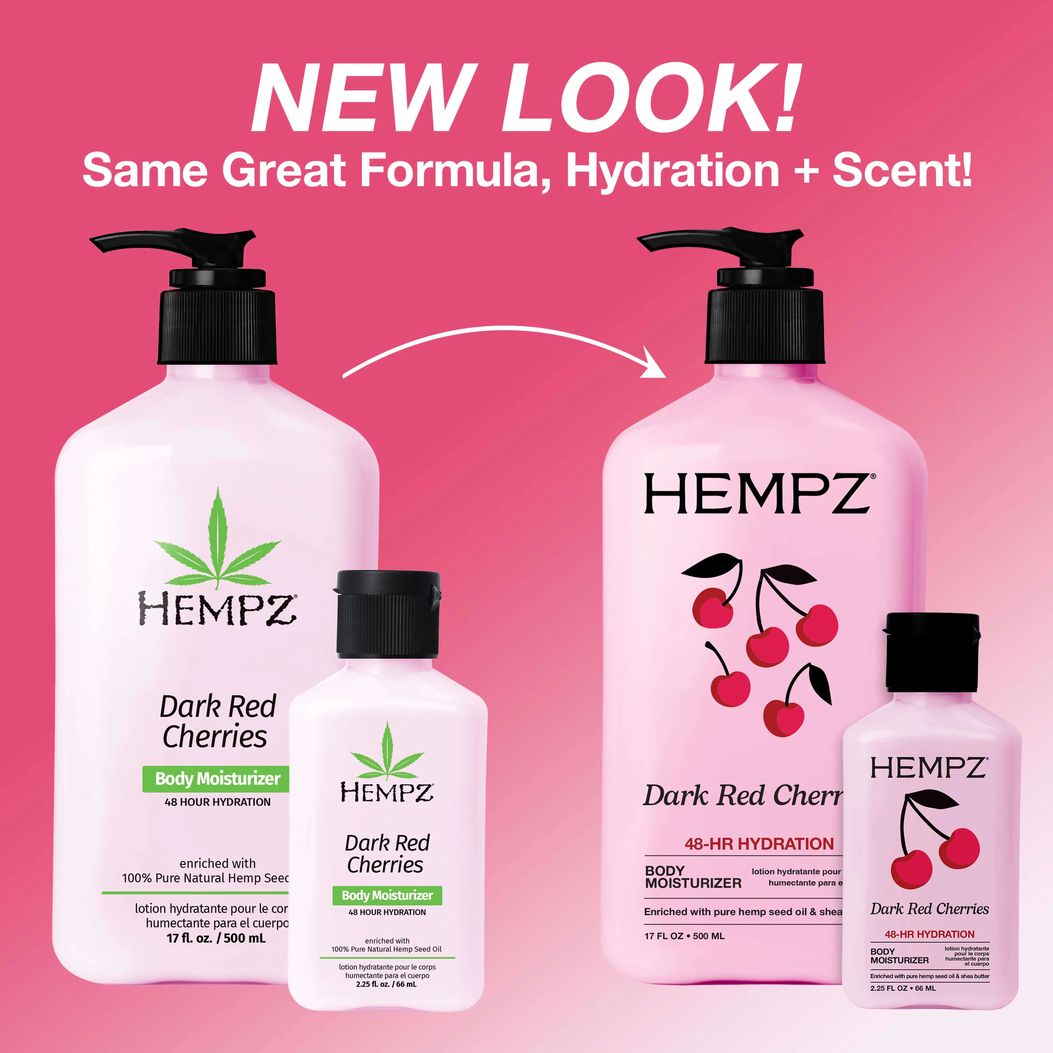 Hempz - Dark Red Cherries Body Moisturizer