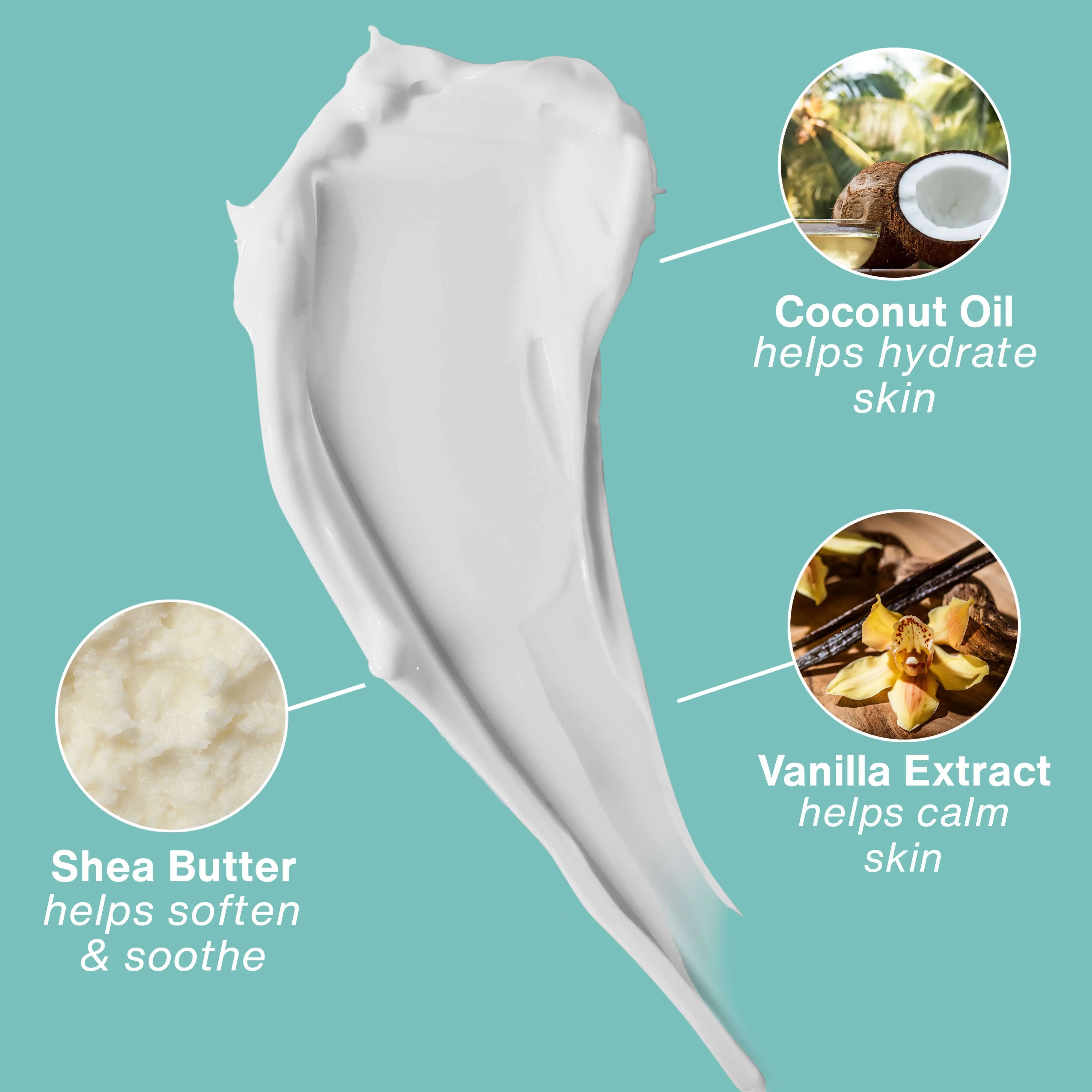 Hempz - Whipped Vanilla & Coconut Cream Herbal Body Moisturizer