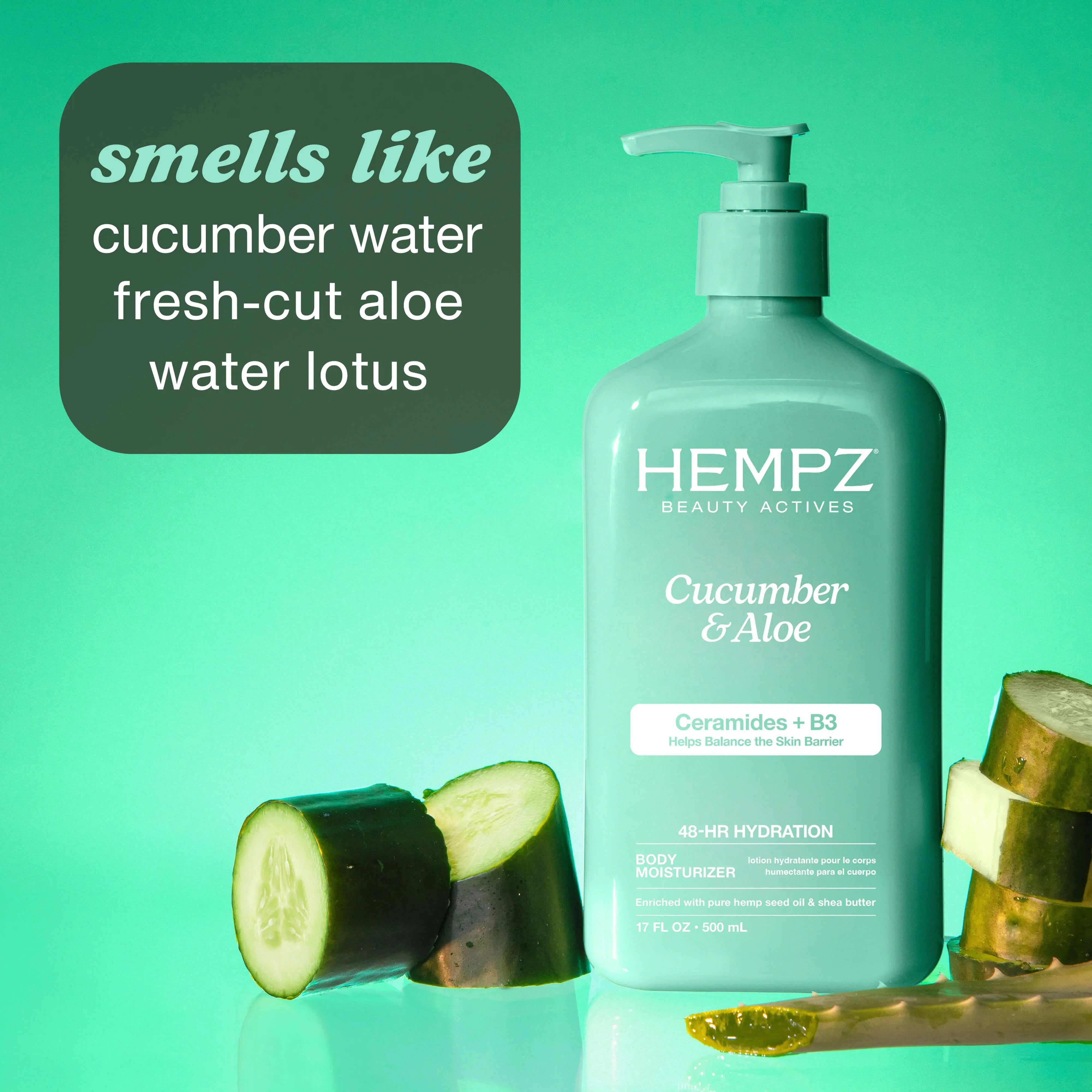 Hempz - Cucumber & Aloe Herbal Body Moisturizer