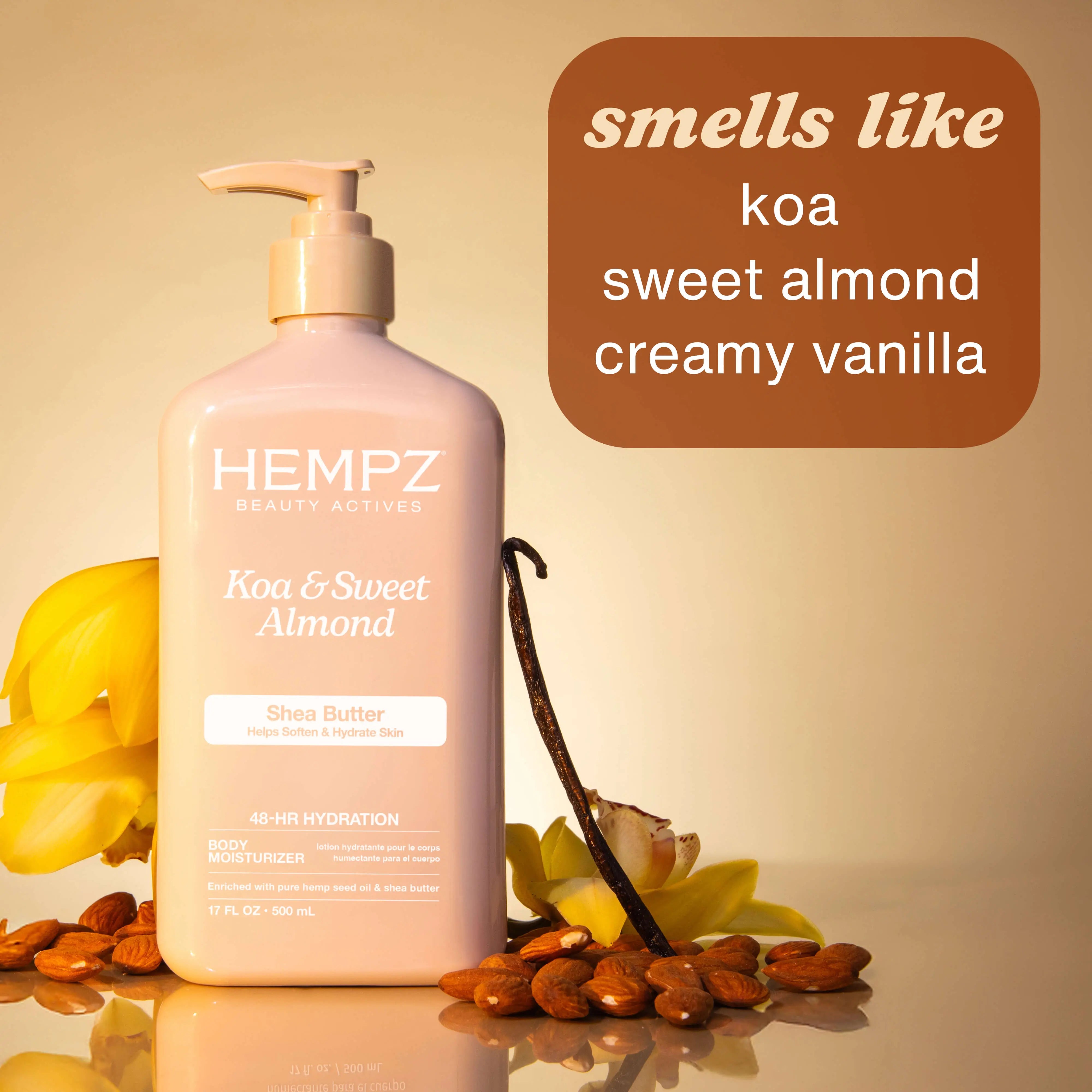 Hempz - Smoothing Koa & Sweet Almond Herbal Body Moisturizer