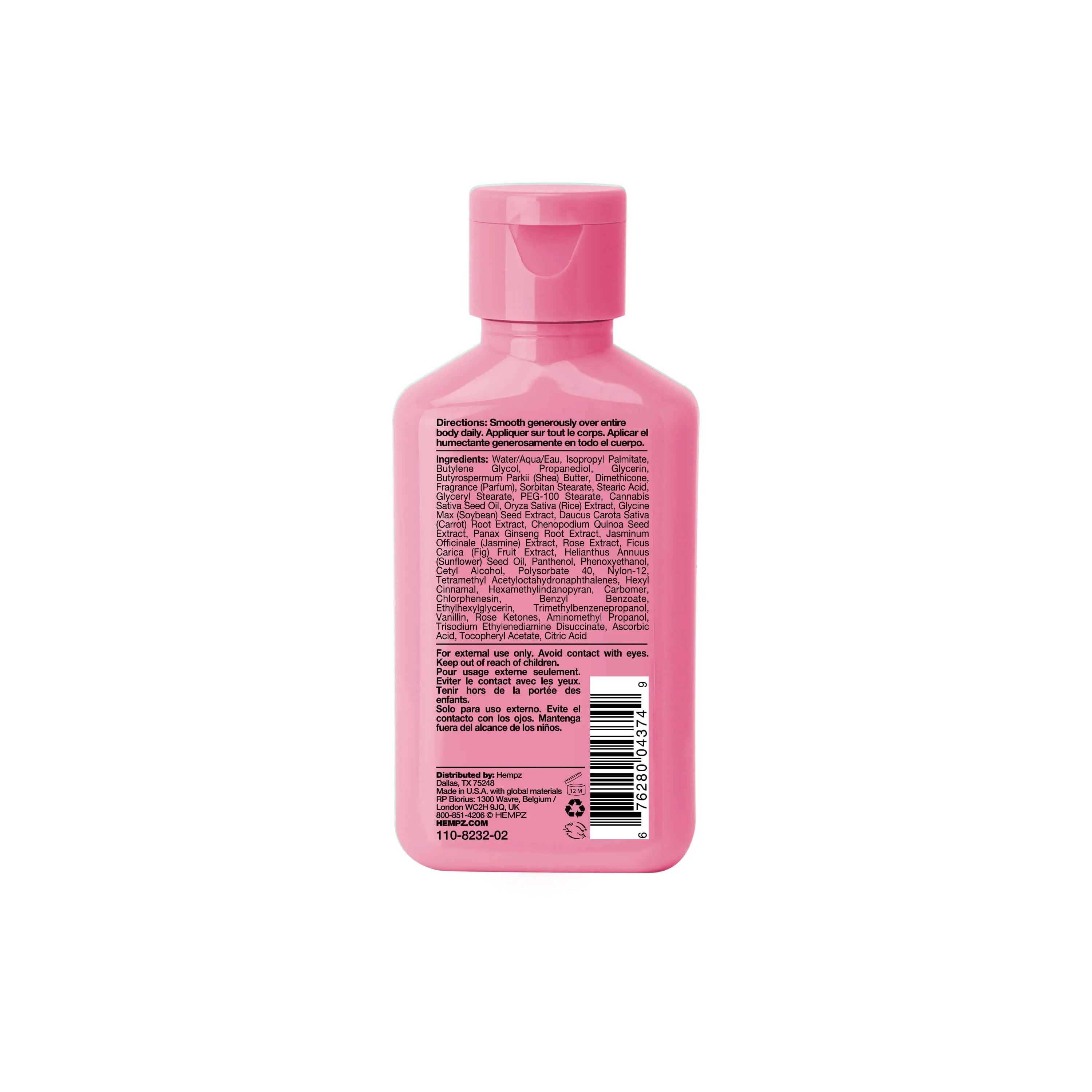 Hempz - Beauty Actives Sweet Jasmine & Rose Moisturizing Body Lotion with Collagen Booster