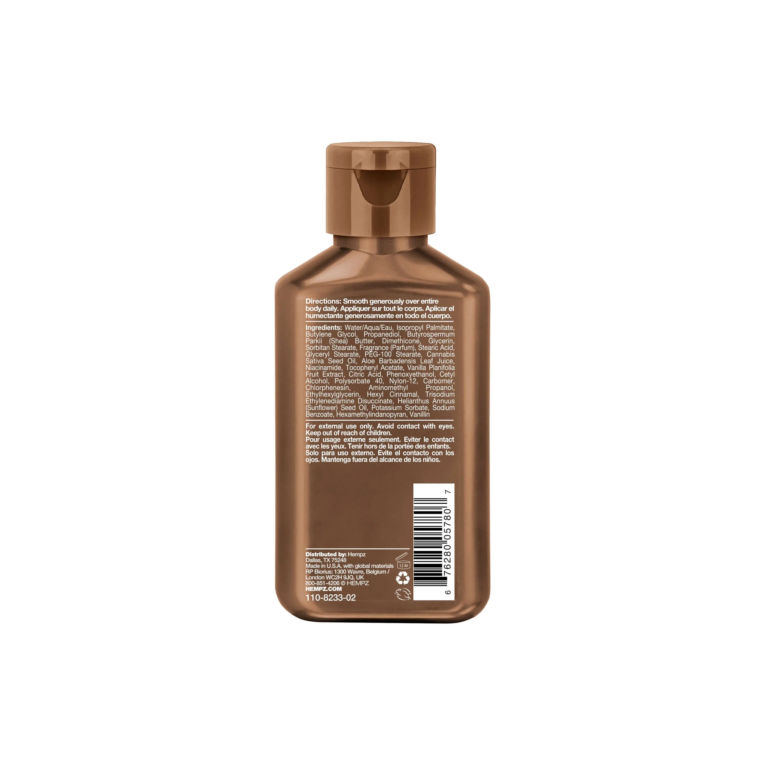 Hempz - Vanilla Lux Herbal Body Moisturizer