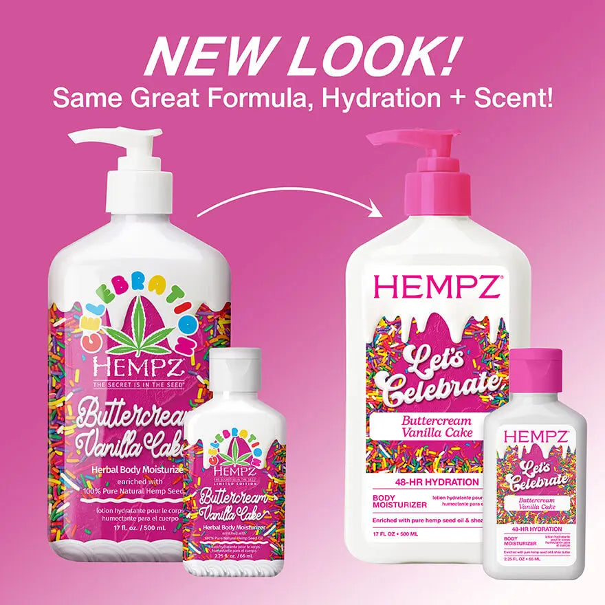 Hempz - Buttercream Vanilla Cake Body Moisturizer