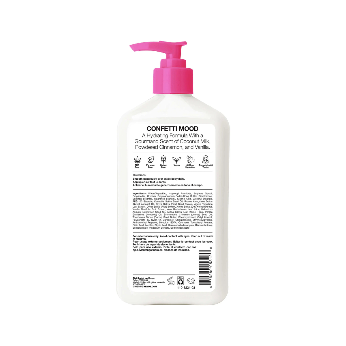 Hempz - Buttercream Vanilla Cake Body Moisturizer