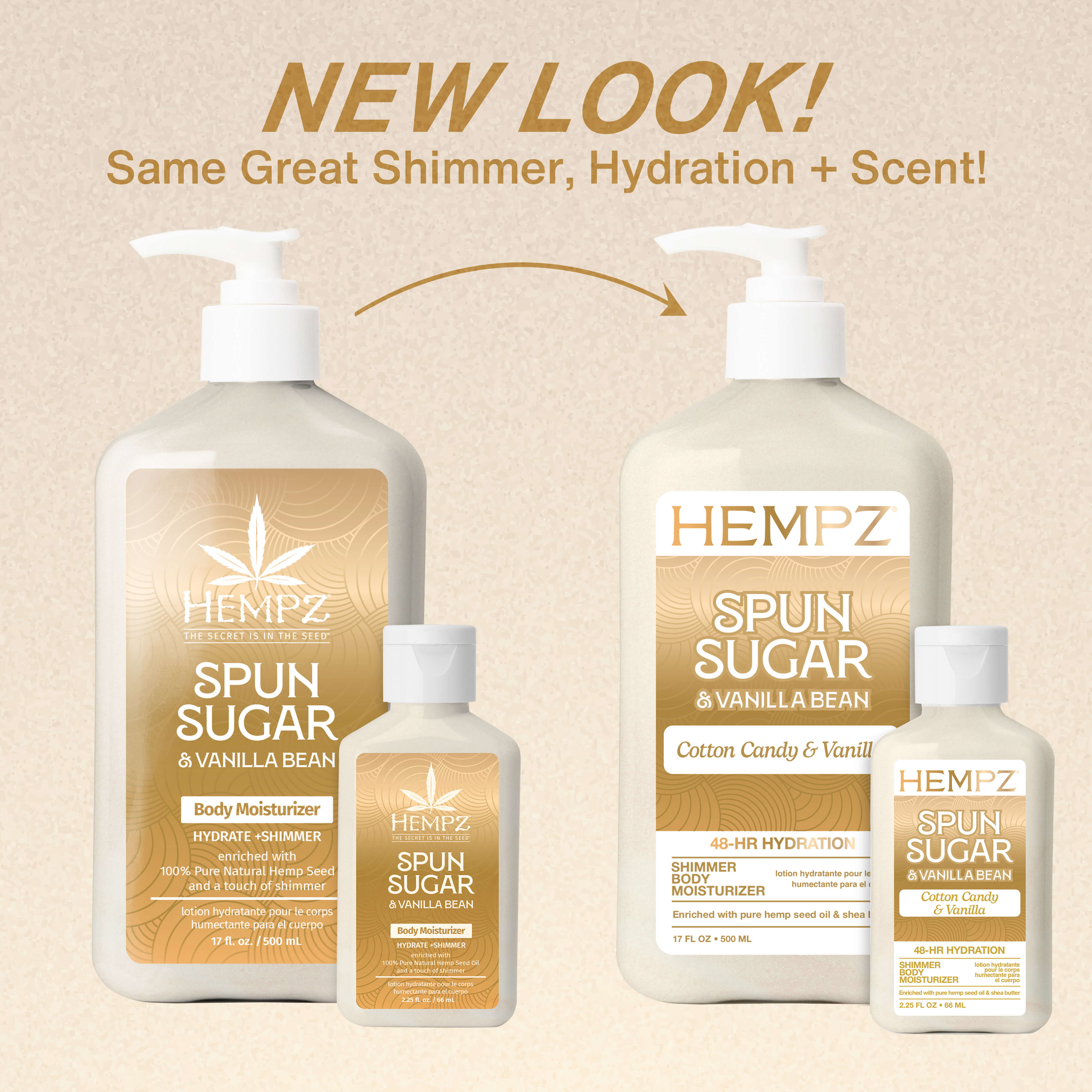 Hempz - Spun Sugar Herbal Body Moisturizer