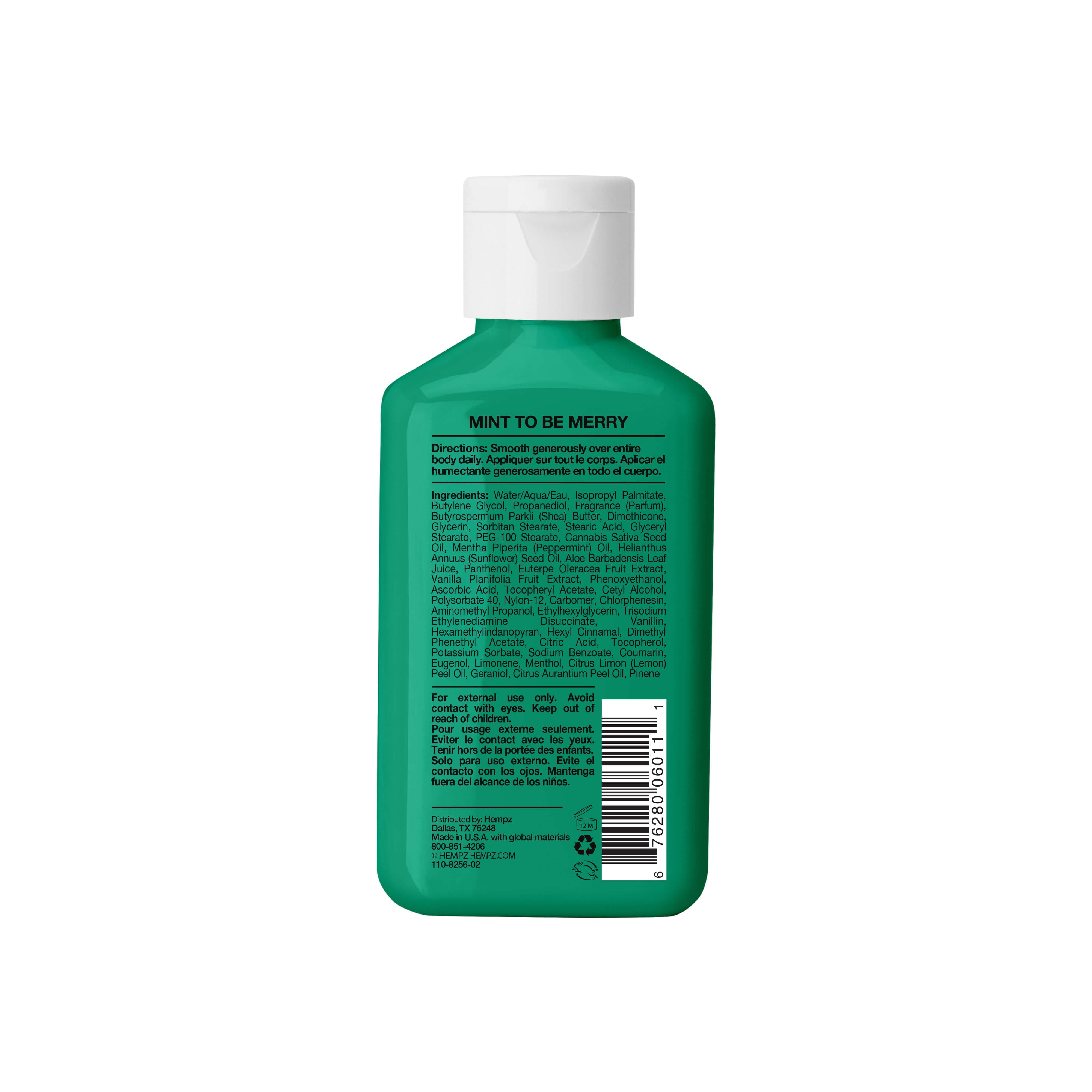 Hempz - Winter Mint & Frosted Cranberry Moisturizing Body Lotion