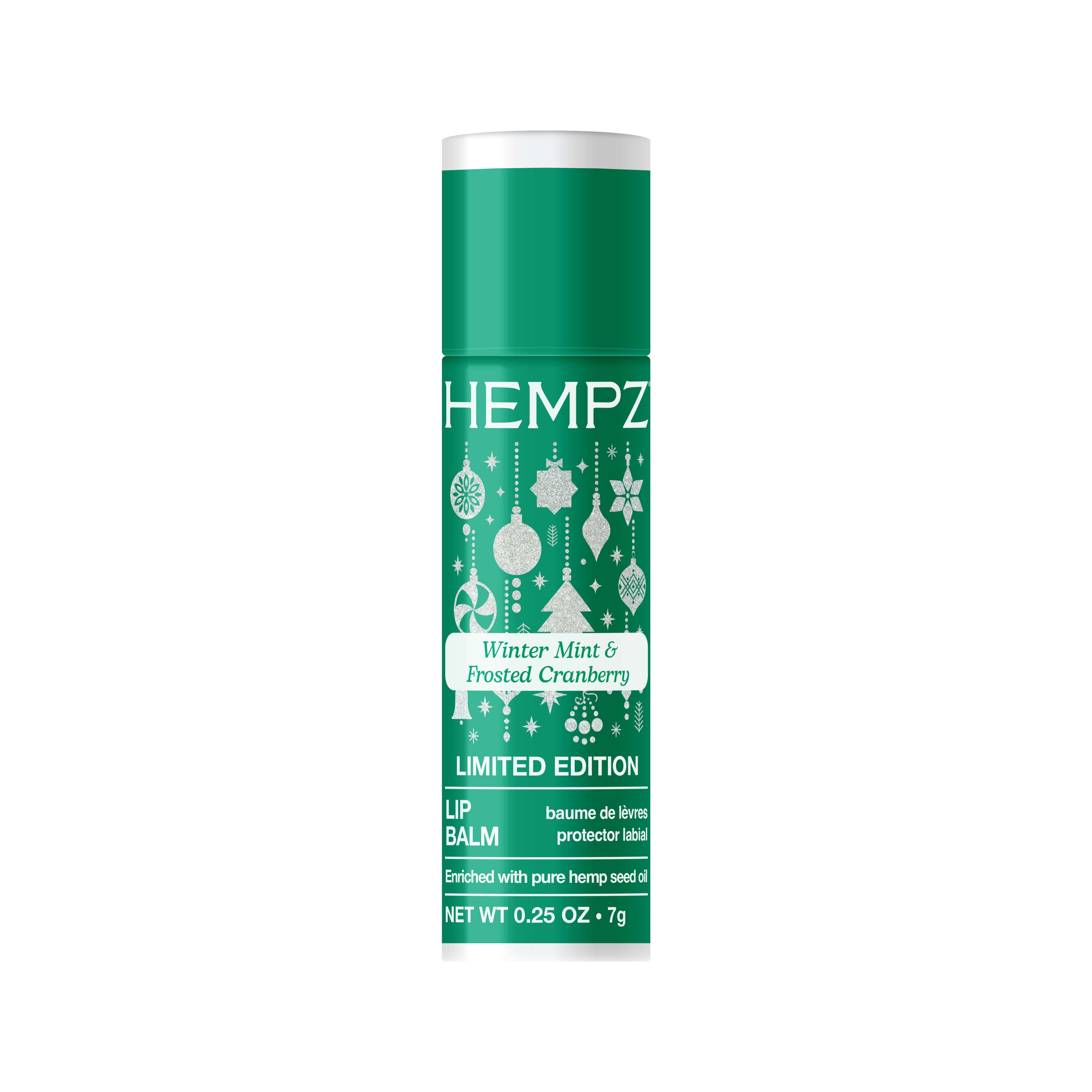 Hempz - Winter Mint & Frosted Cranberry Lip Balm