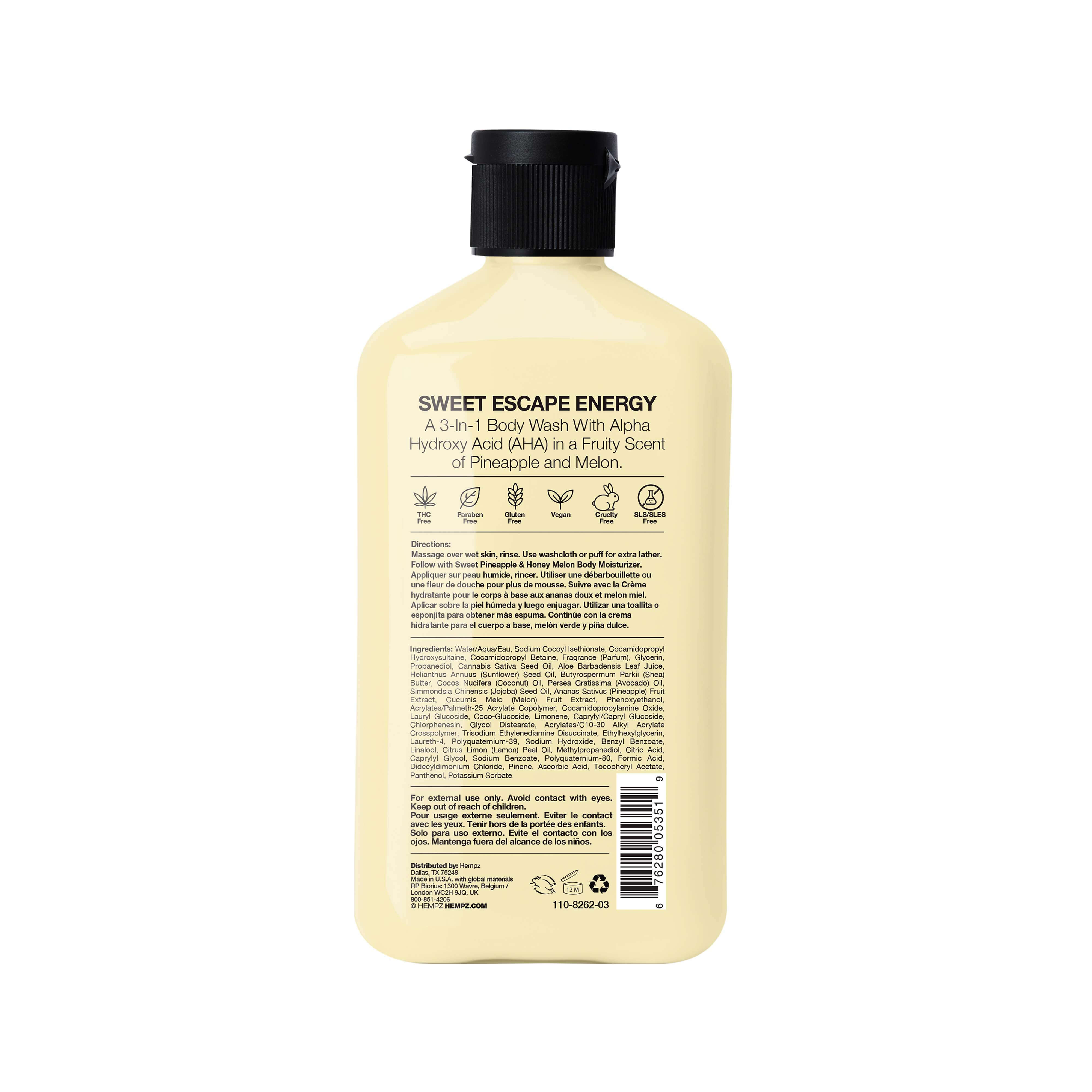 Hempz - Sweet Pineapple & Honey Melon Herbal Body Moisturizer