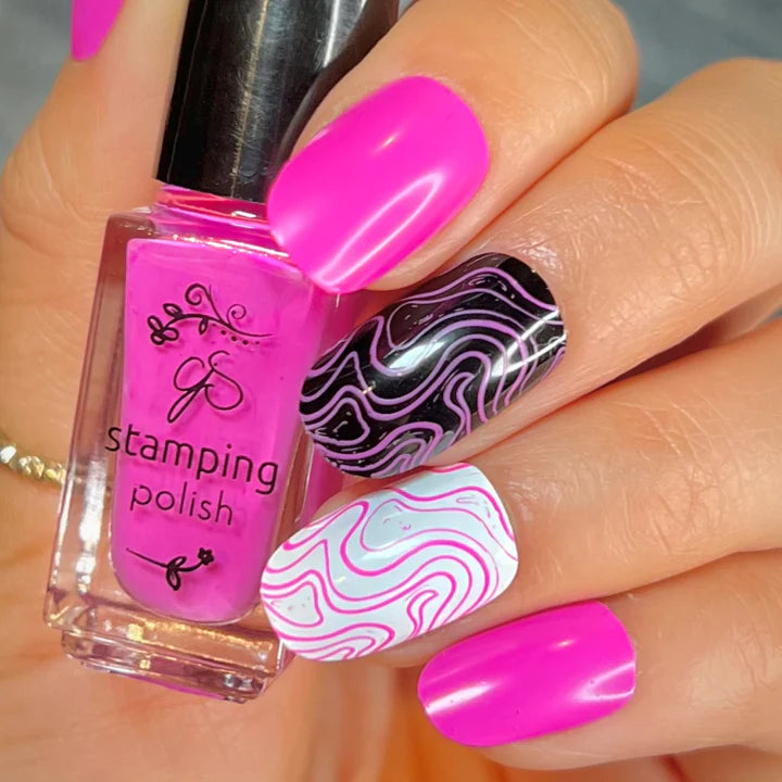 Clear Jelly Stamper Polish - CJS 019 Miss Maggie Mae - Creata Beauty - Professional Beauty Products