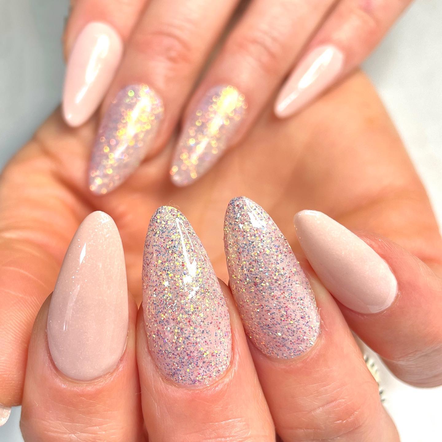 Fuzion Soft Gel Tips - Almond Short 600pc