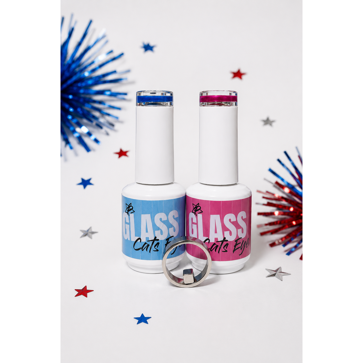 Profiles - Glass Cats Eye - Ruby