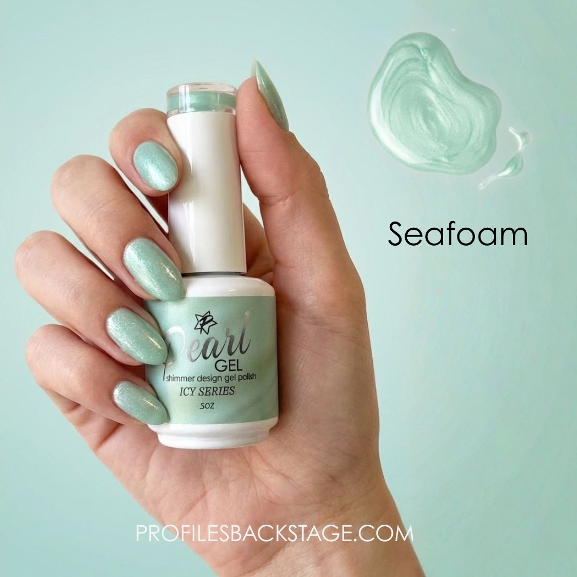 Profiles - Pearl Design Gel - Seafoam (Icy Green)