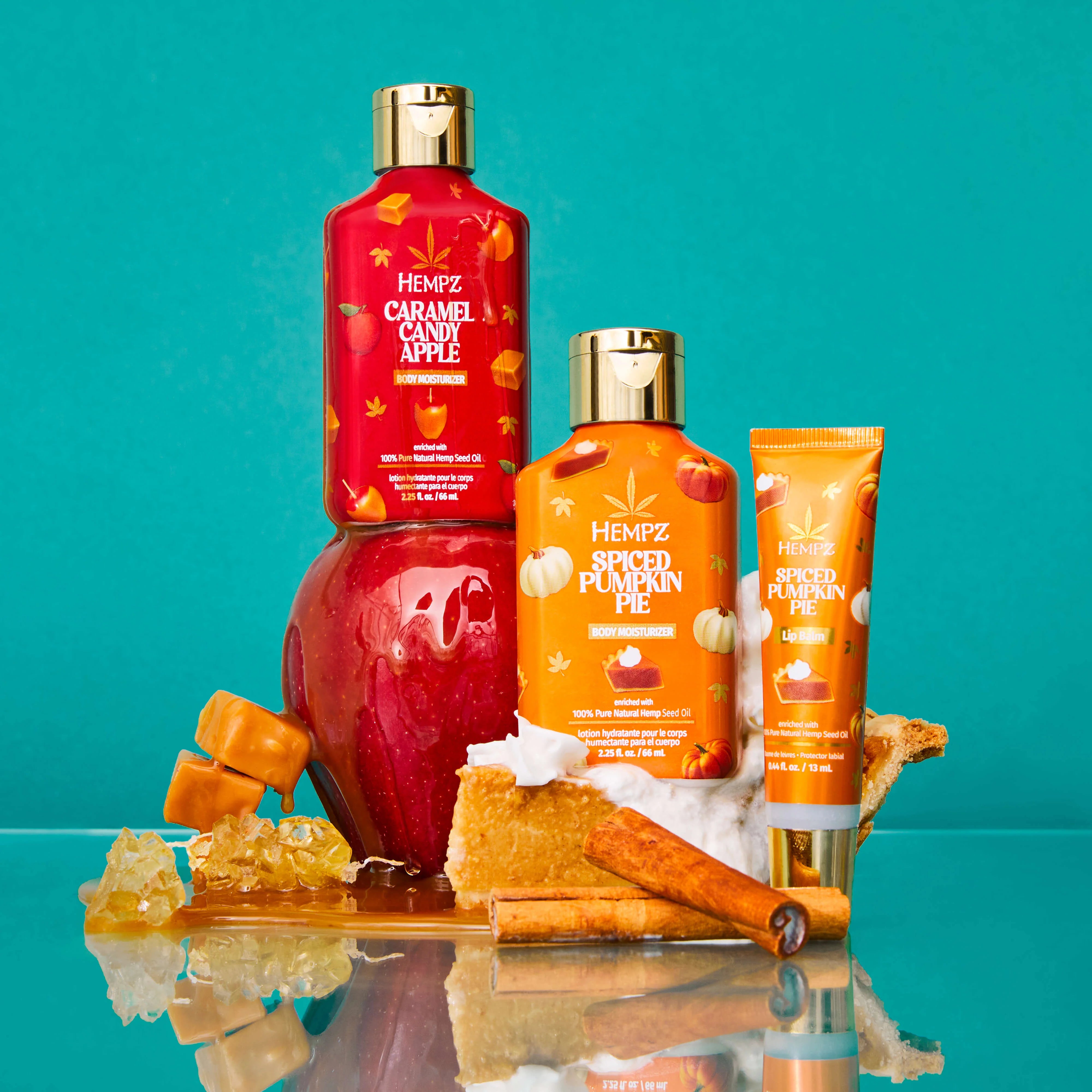 Hempz - Fall Faves Trio Lotion & Lip Balm Set