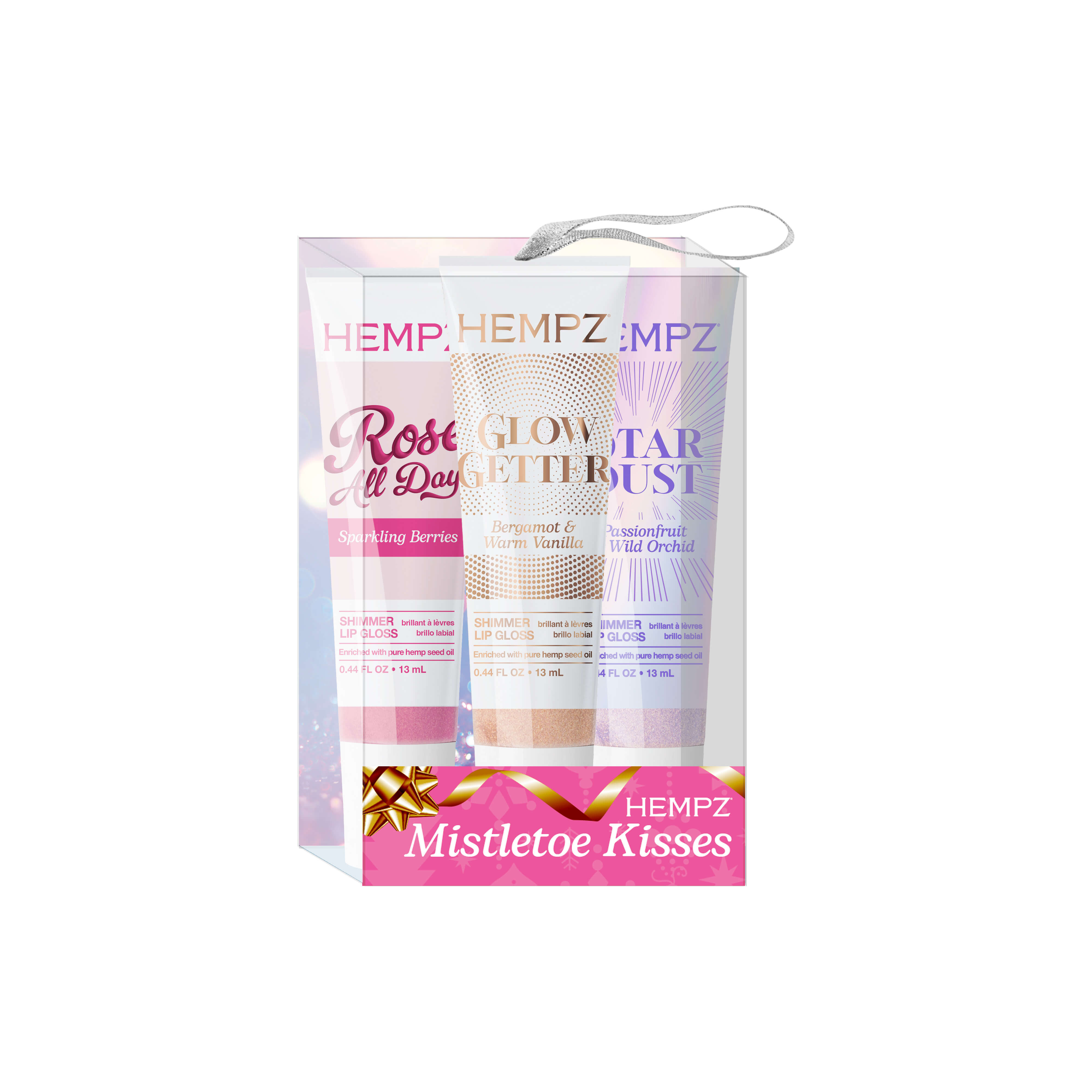 Hempz - Mistletoe Kisses Moisturizing Shimmer Lip Balm Gift Set