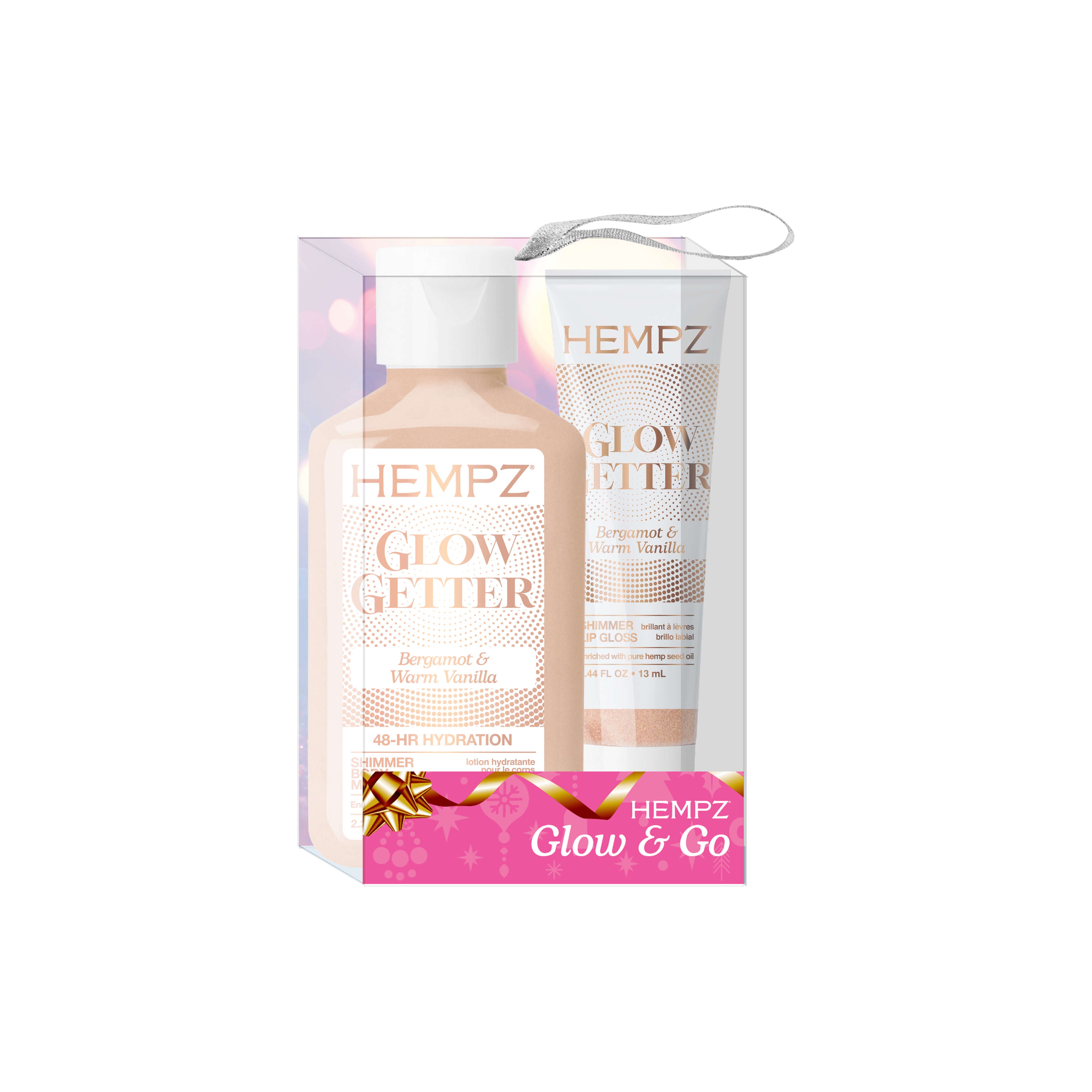 Hempz - Glow & Go Glow Getter Moisturizing Shimmer Mini Lotion & Lip Balm Gift Set