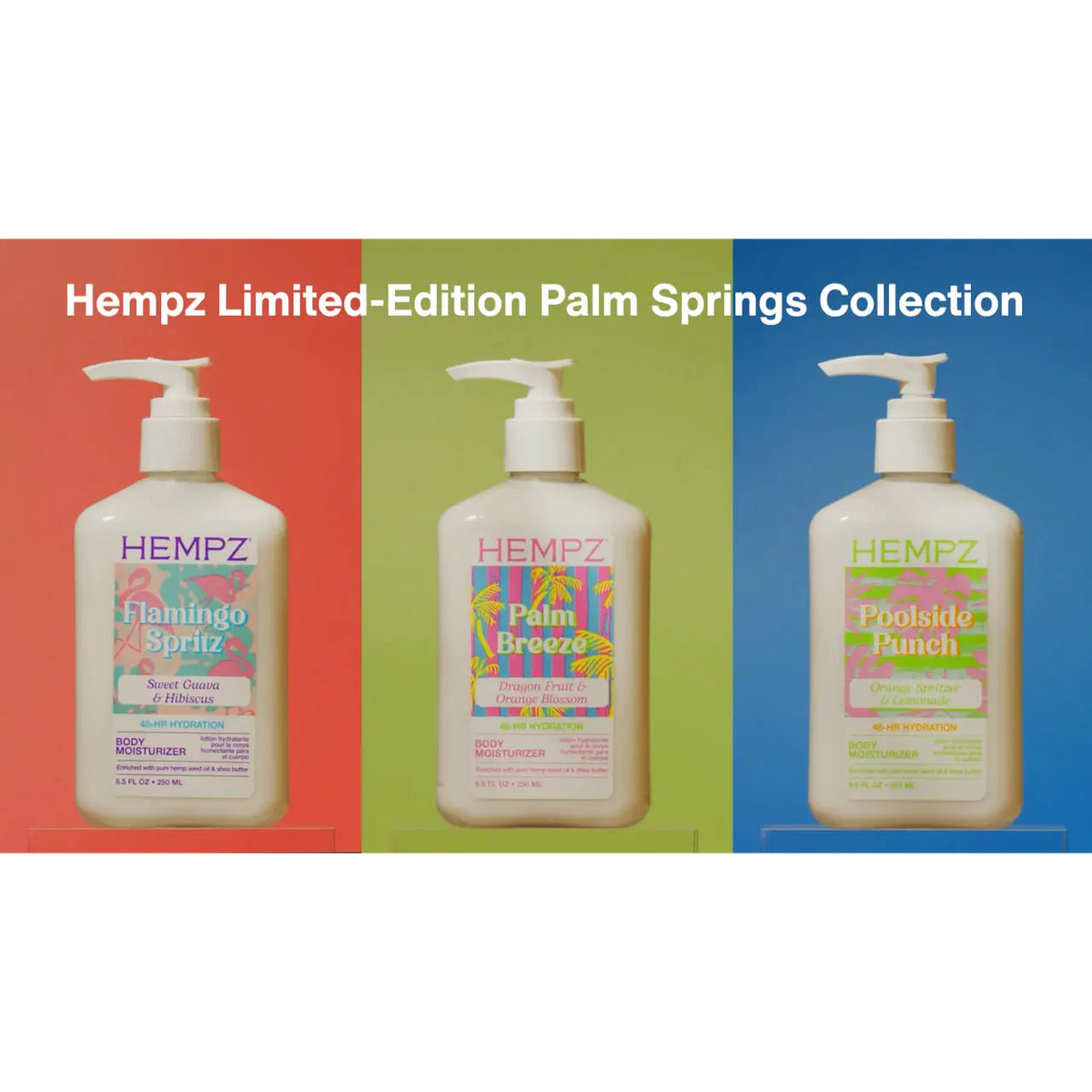 Hempz - Palm Springs Vibes Limited Edition Mini Lotion Trio