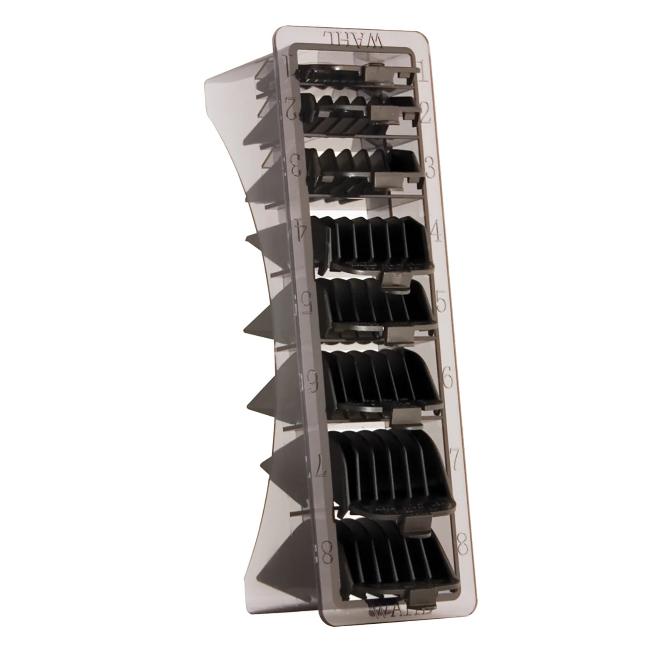 Wahl Guide Caddy With 8 Black Clipper Guides
