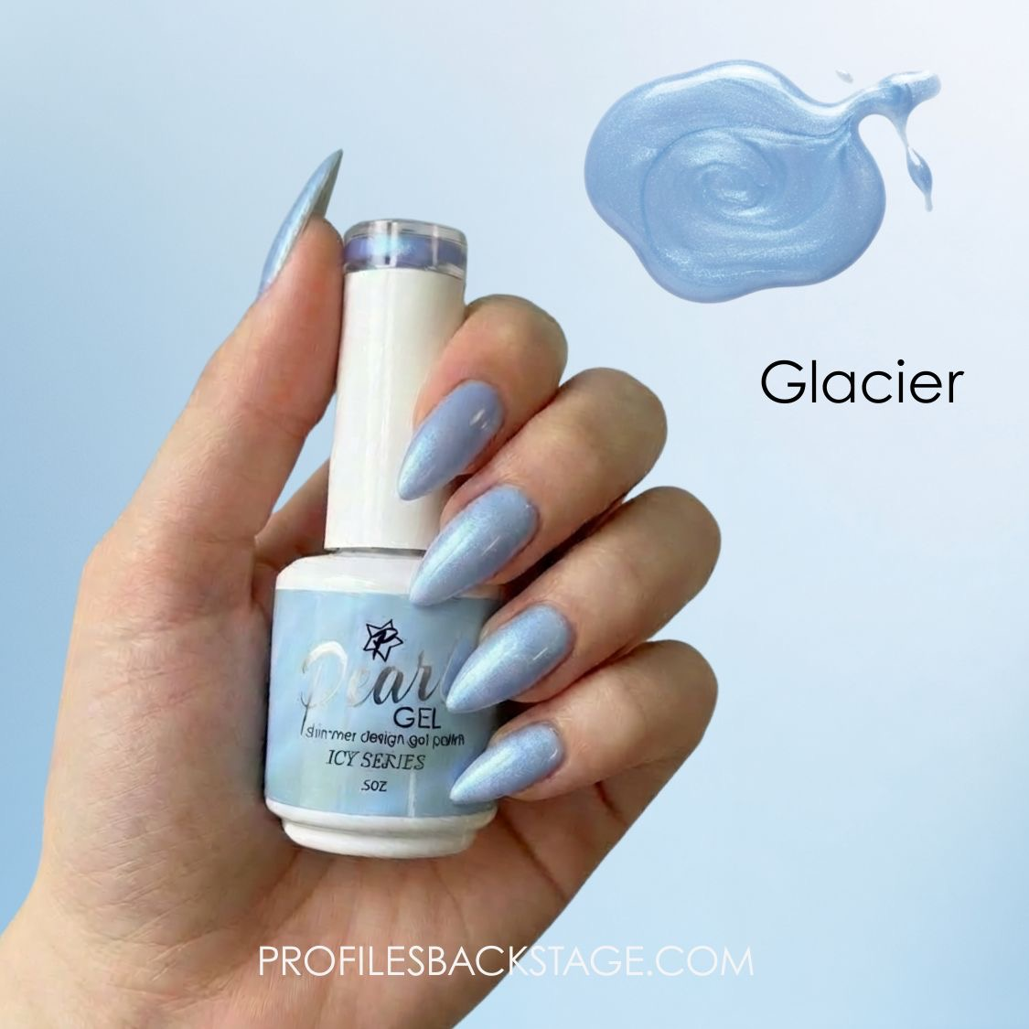 Profiles - Pearl Design Gel - Glacier (Icy Blue)