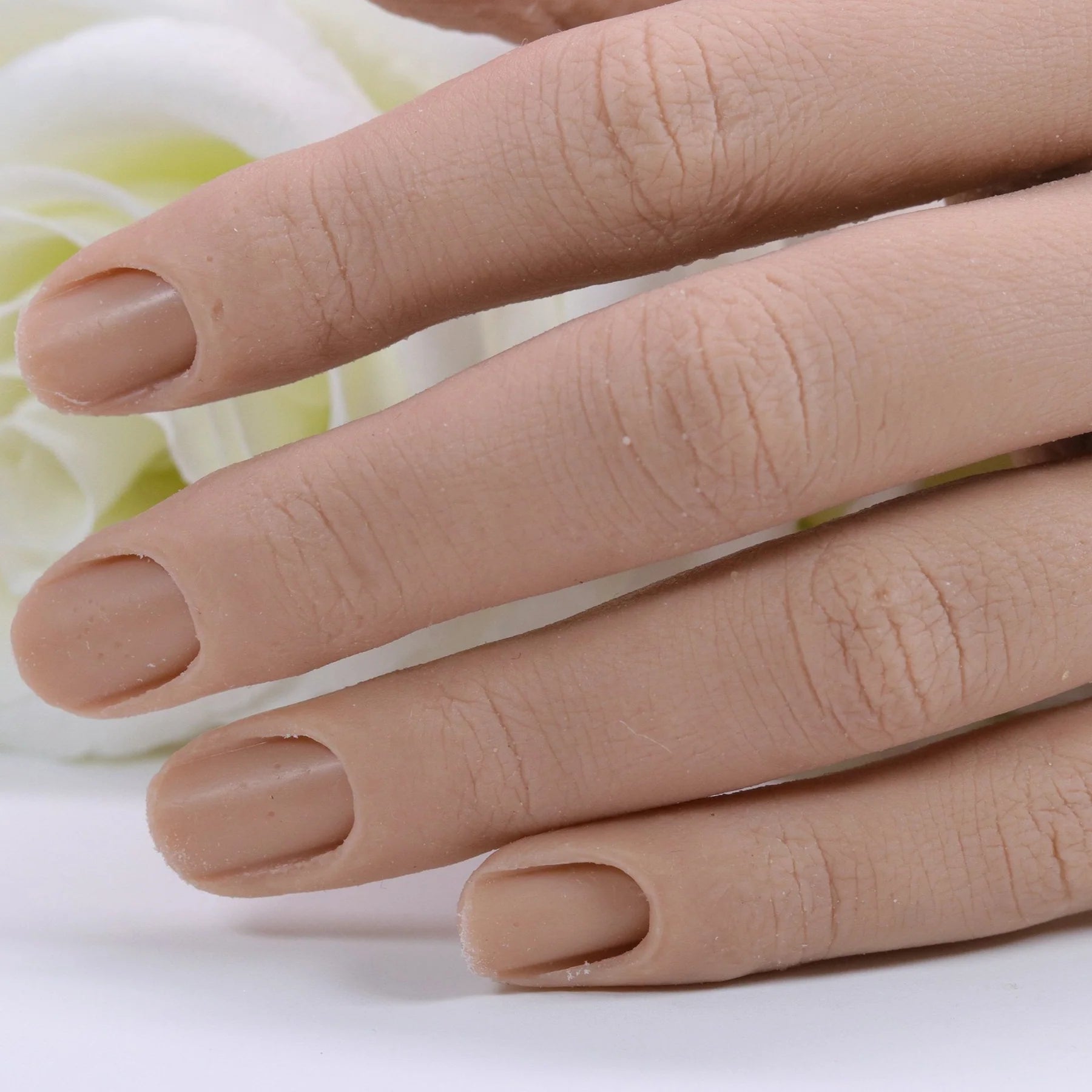 Red Iguana - Silicone Full Practice Hand - Creata Beauty - Professional Beauty Products
