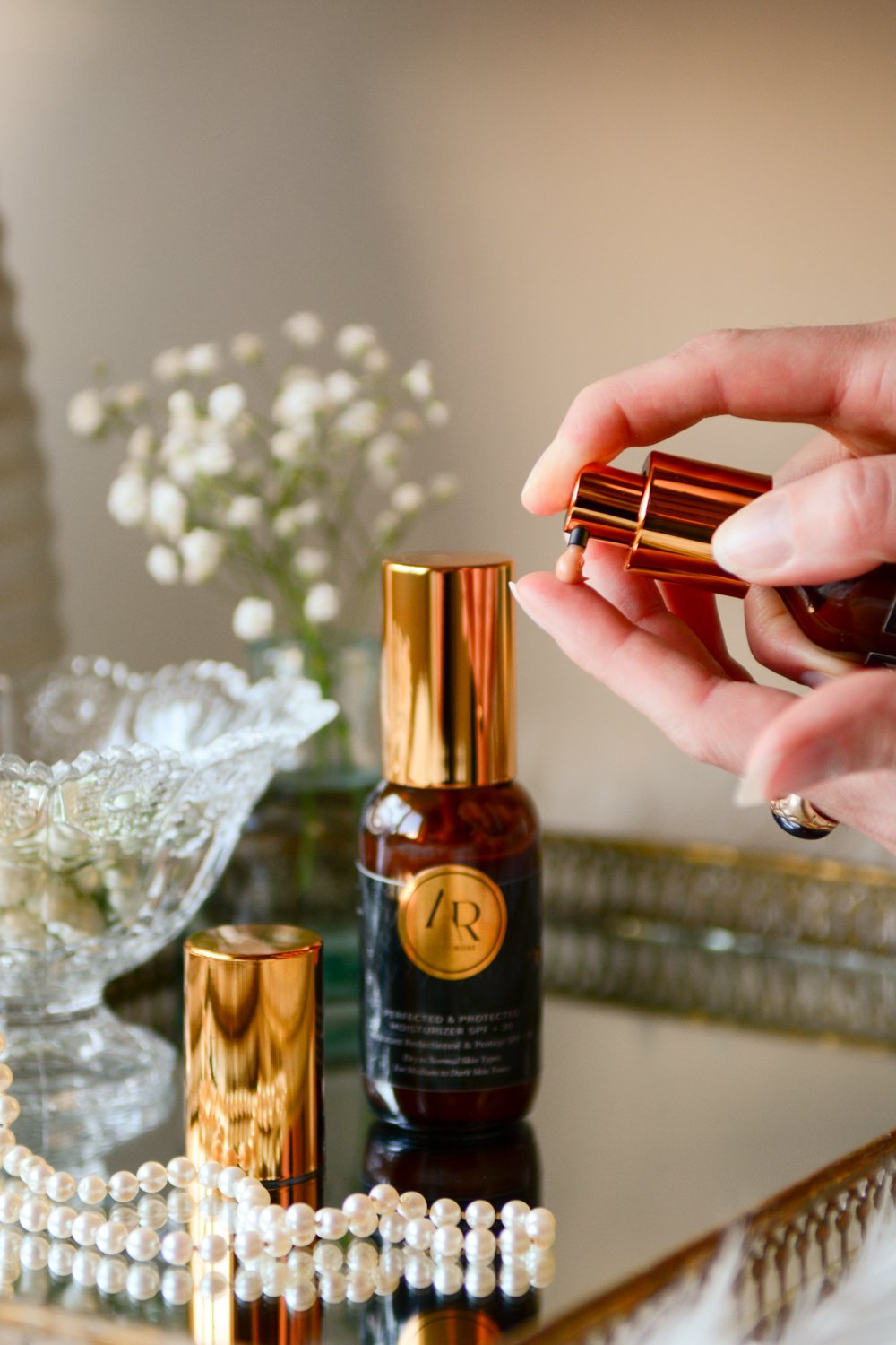 Atlas Rose - Perfected & Protected Moisturizer SPF + 30 - Creata Beauty - Professional Beauty Products