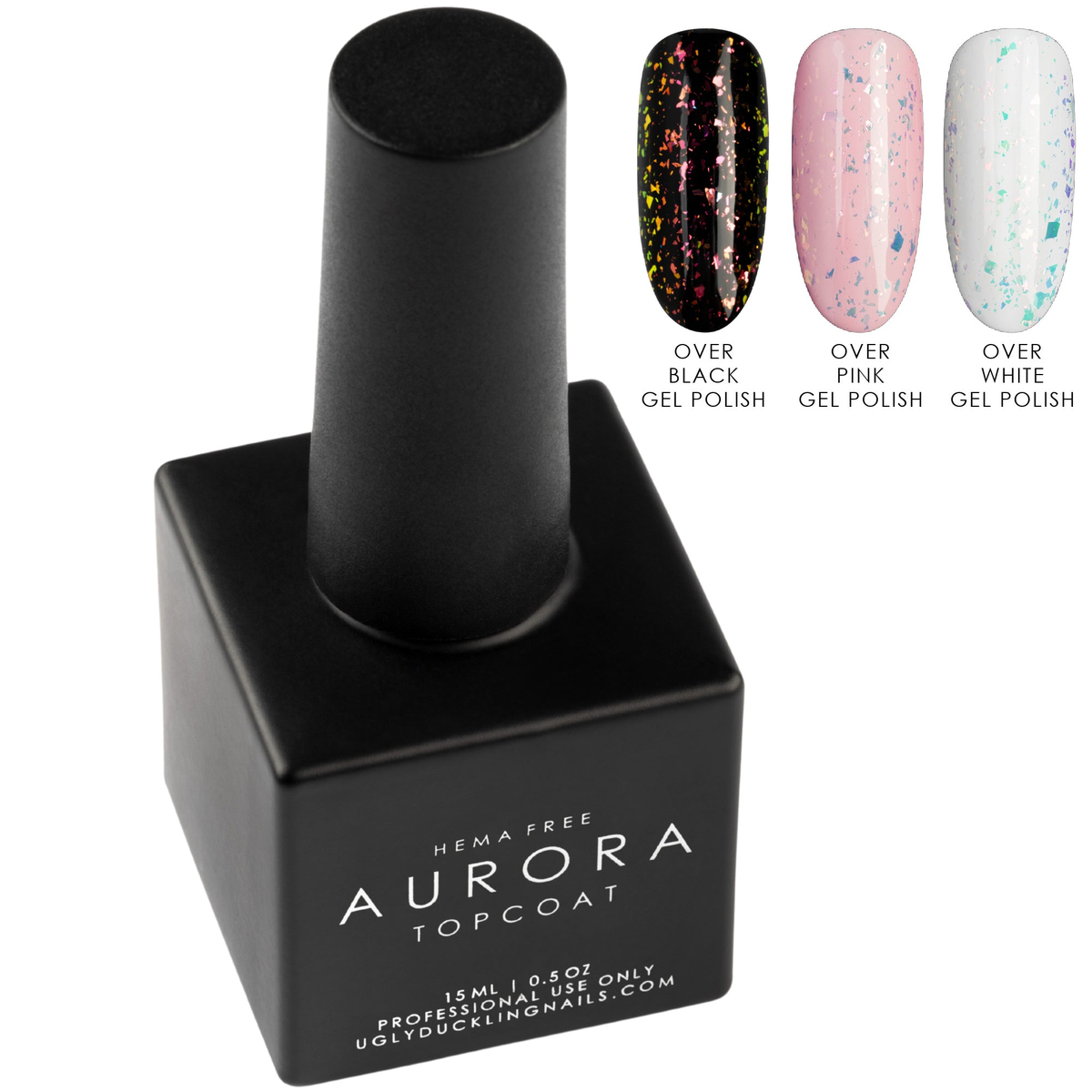 Ugly Duckling Topcoat - Hema Free No Wipe - Aurora