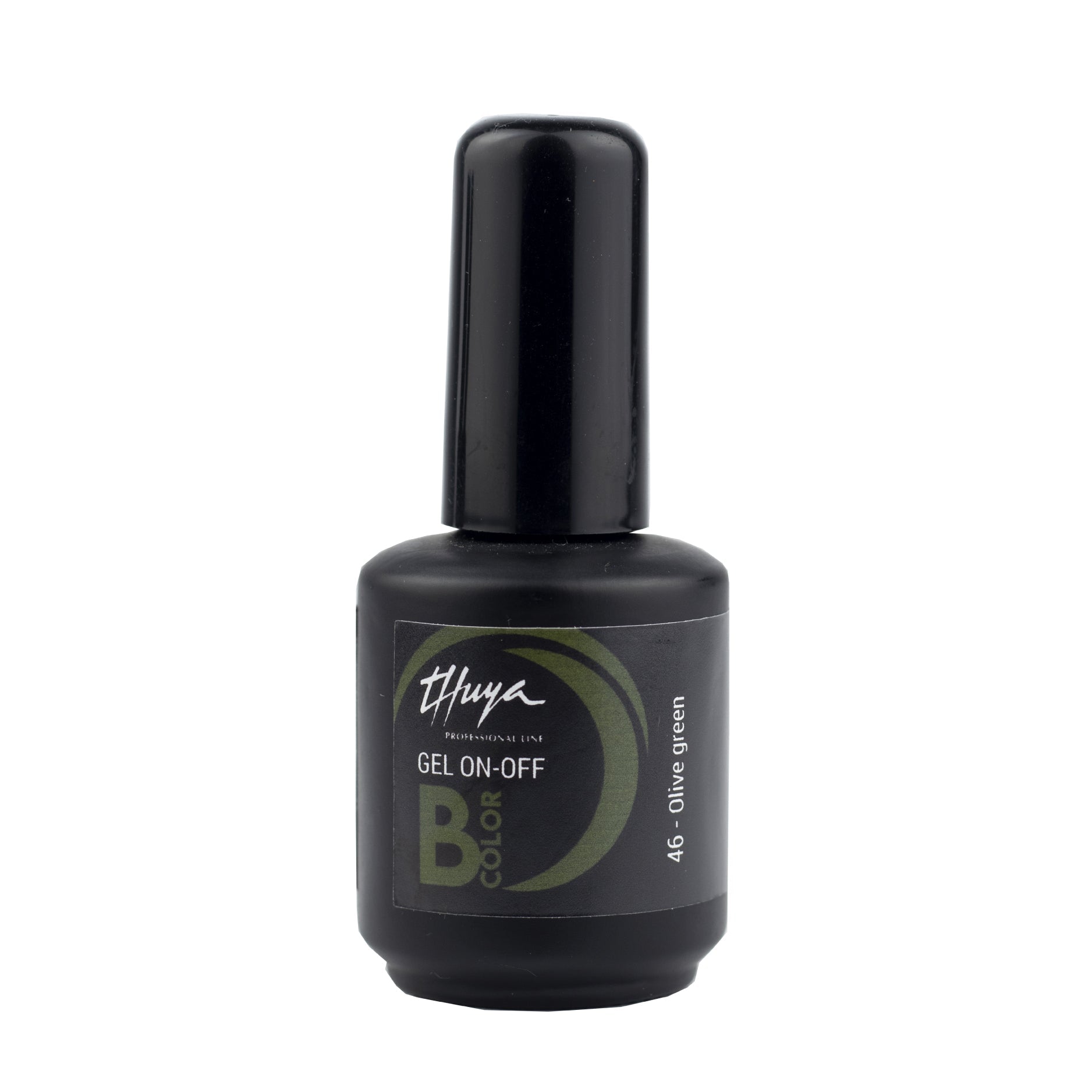 Thuya Nail Gel Polish - On-Off B-Color - #46 Olive Green