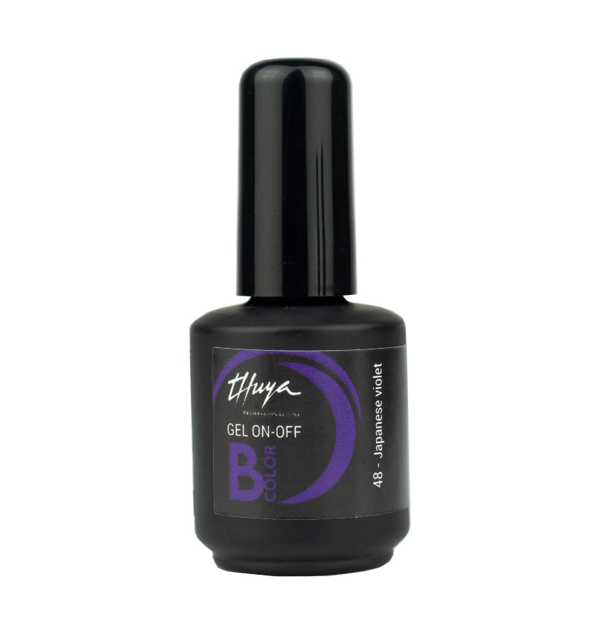 Thuya Nail Gel Polish - On-Off B-Color - #48 Japanese Violet