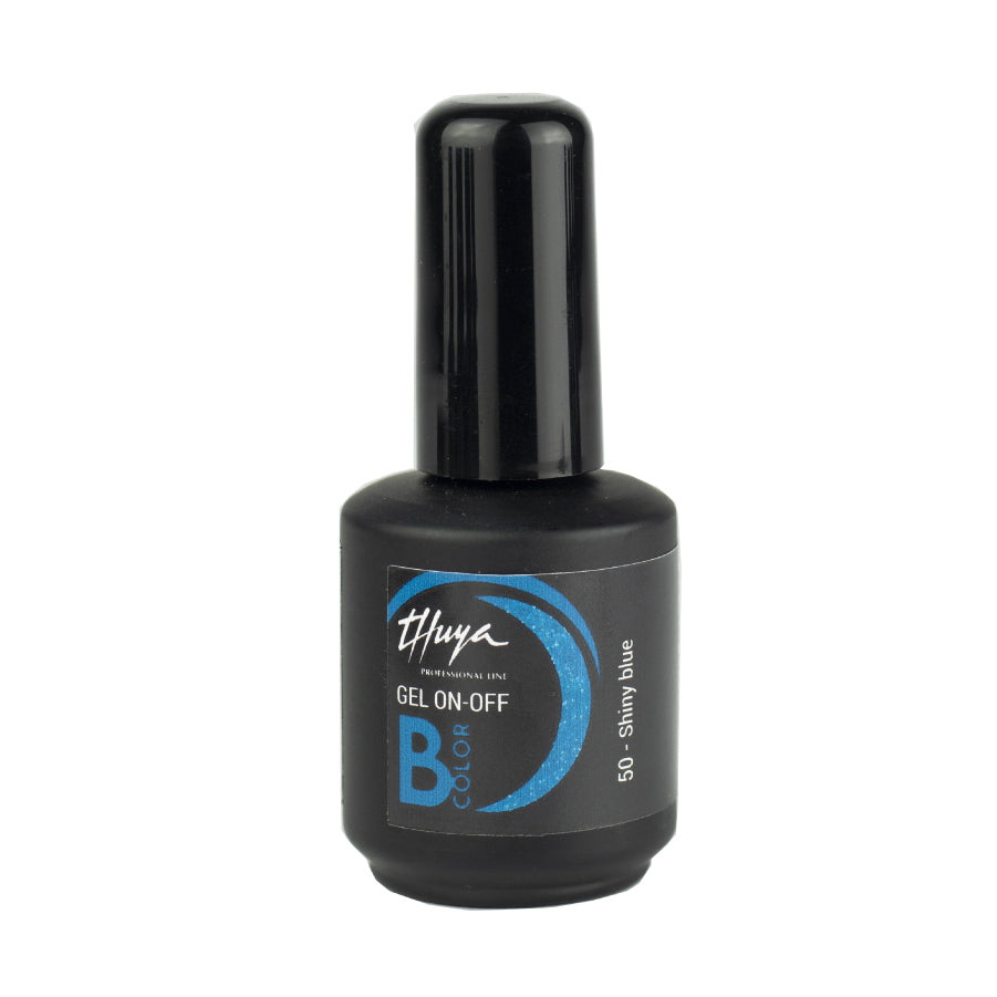 Thuya Nail Gel Polish - On-Off B-Color - #50 Shiny Blue