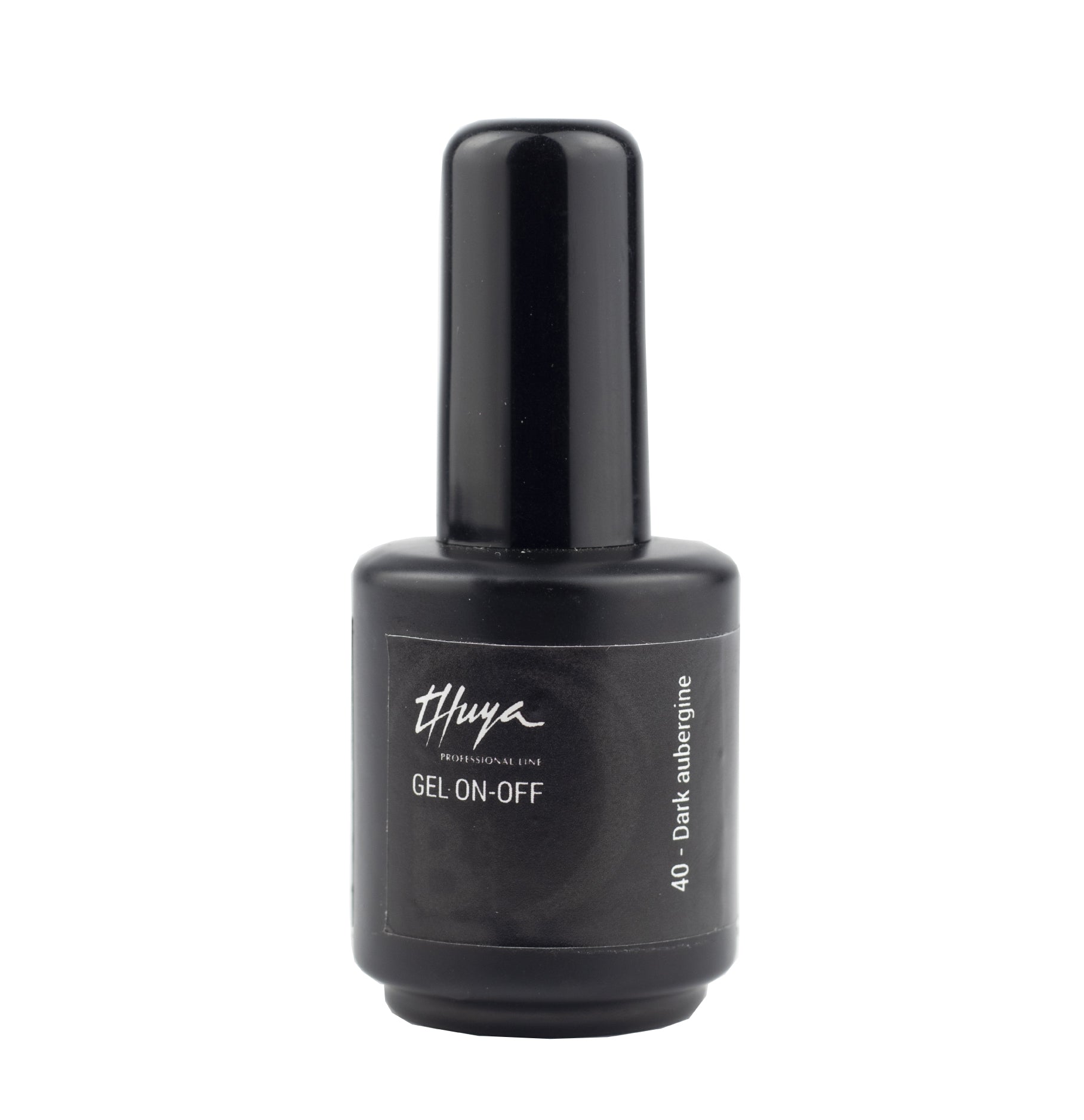 Thuya Nail Gel Polish - On-Off B-Color - #40 Aubergine