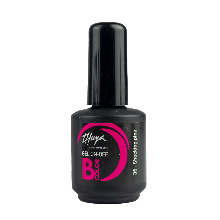 Thuya Nail Gel Polish - On-Off B-Color - Fluor Marker Collection