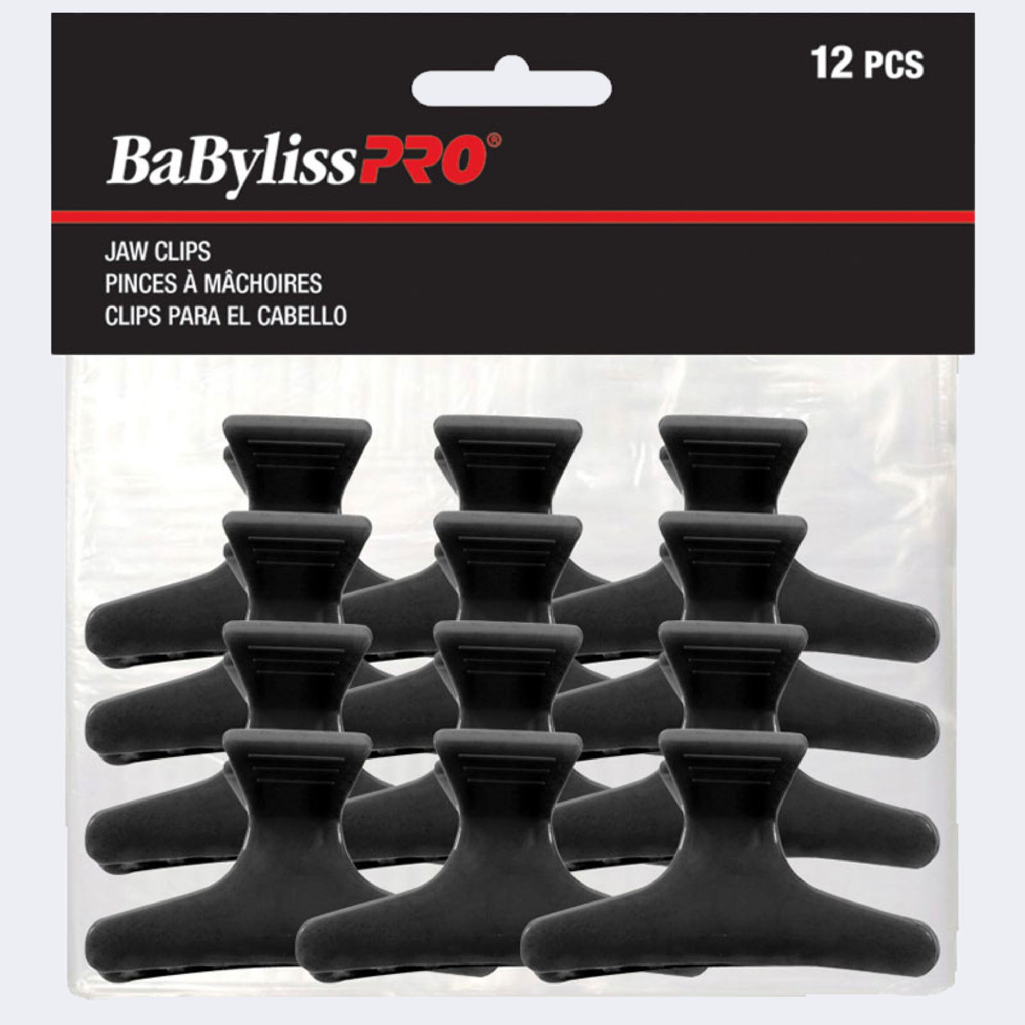 BaBylissPRO® Plastic Jaw Clips 12pk