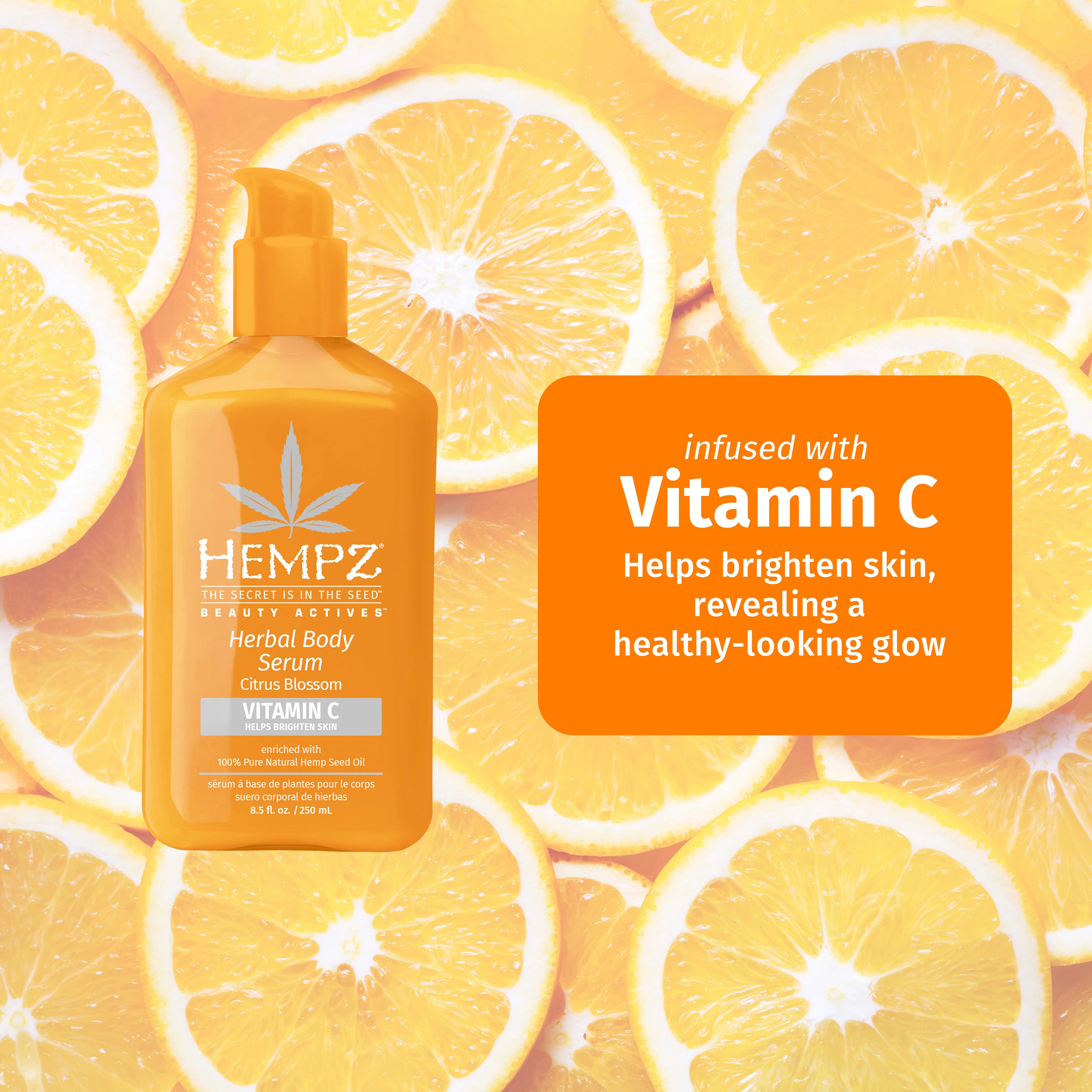 Hempz - Beauty Actives Citrus Blossom Herbal Body Serum with Vitamin C